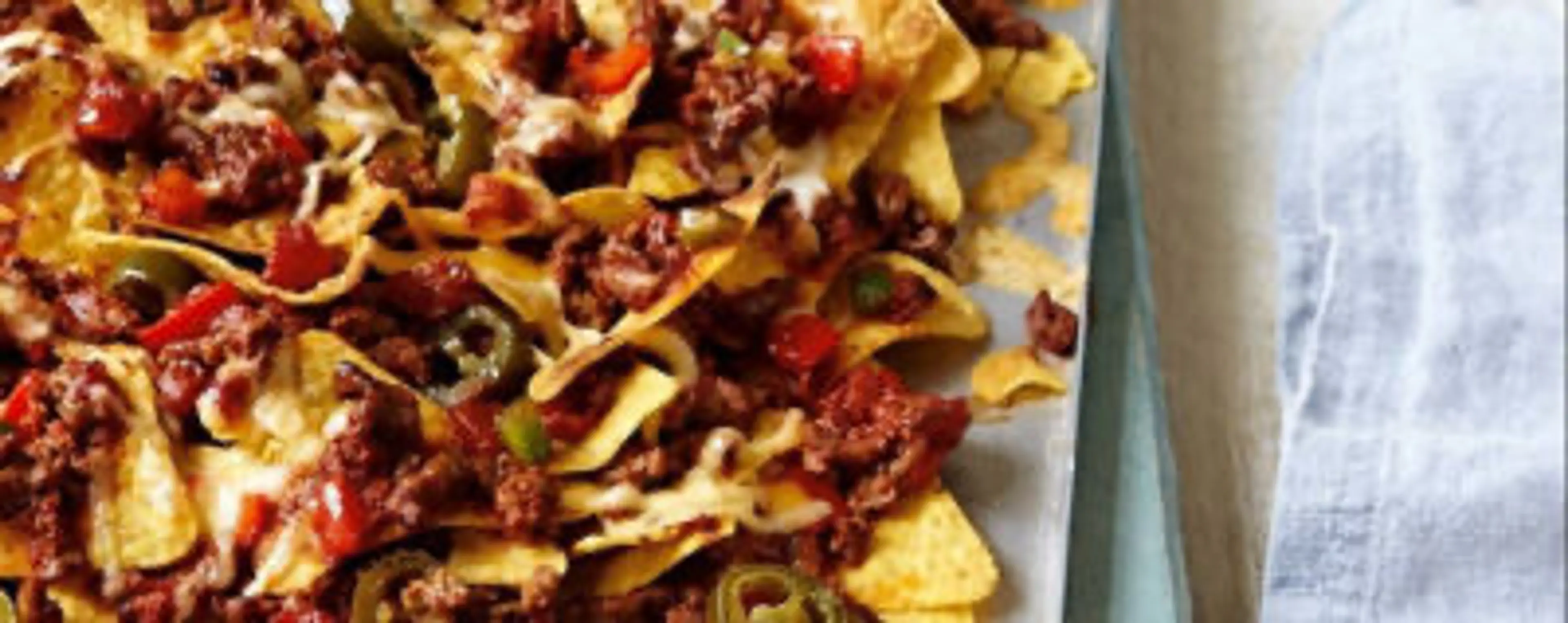 Curry Mince nachos