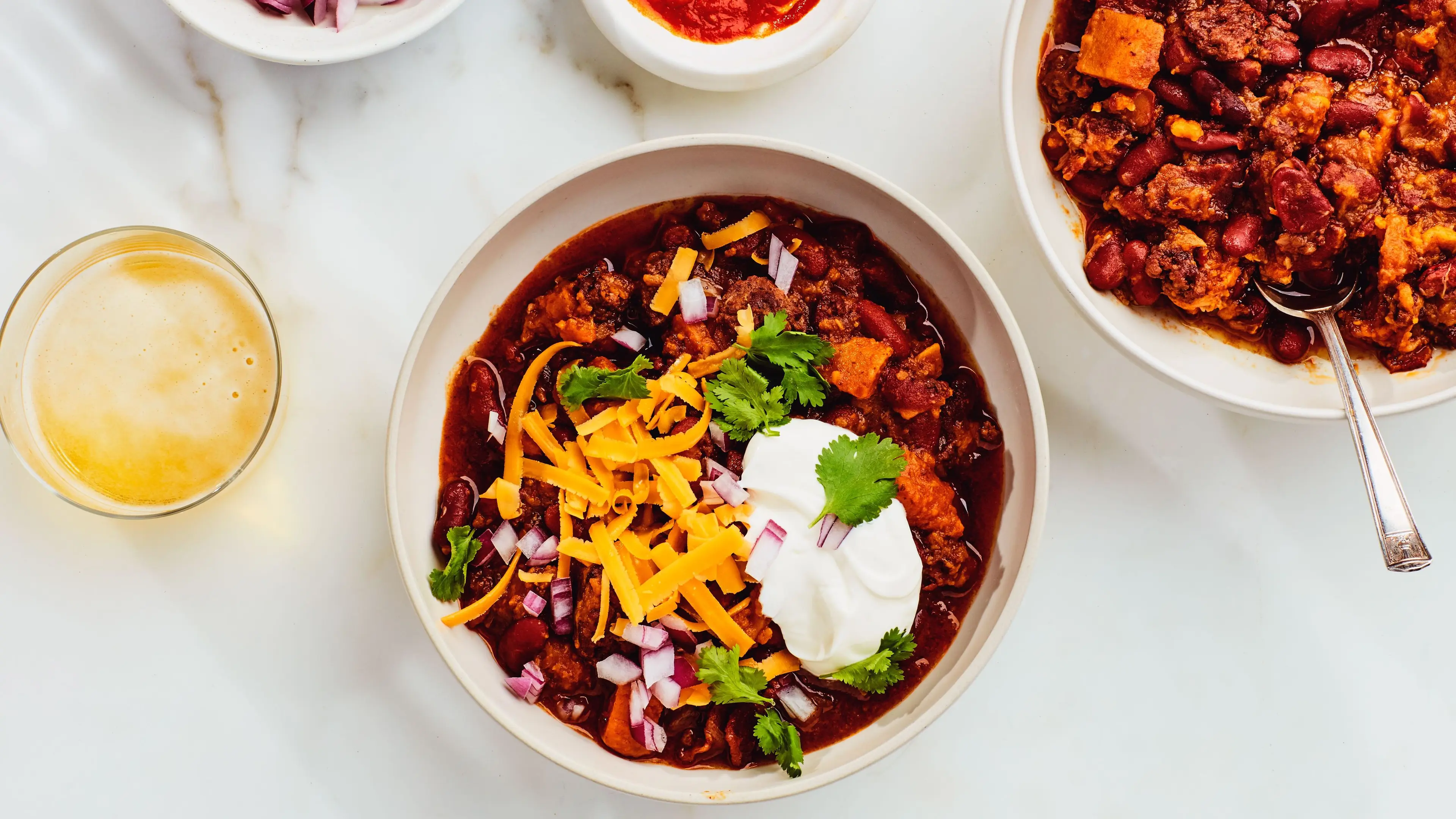 Instant Pot Beef and Sweet Potato Chili