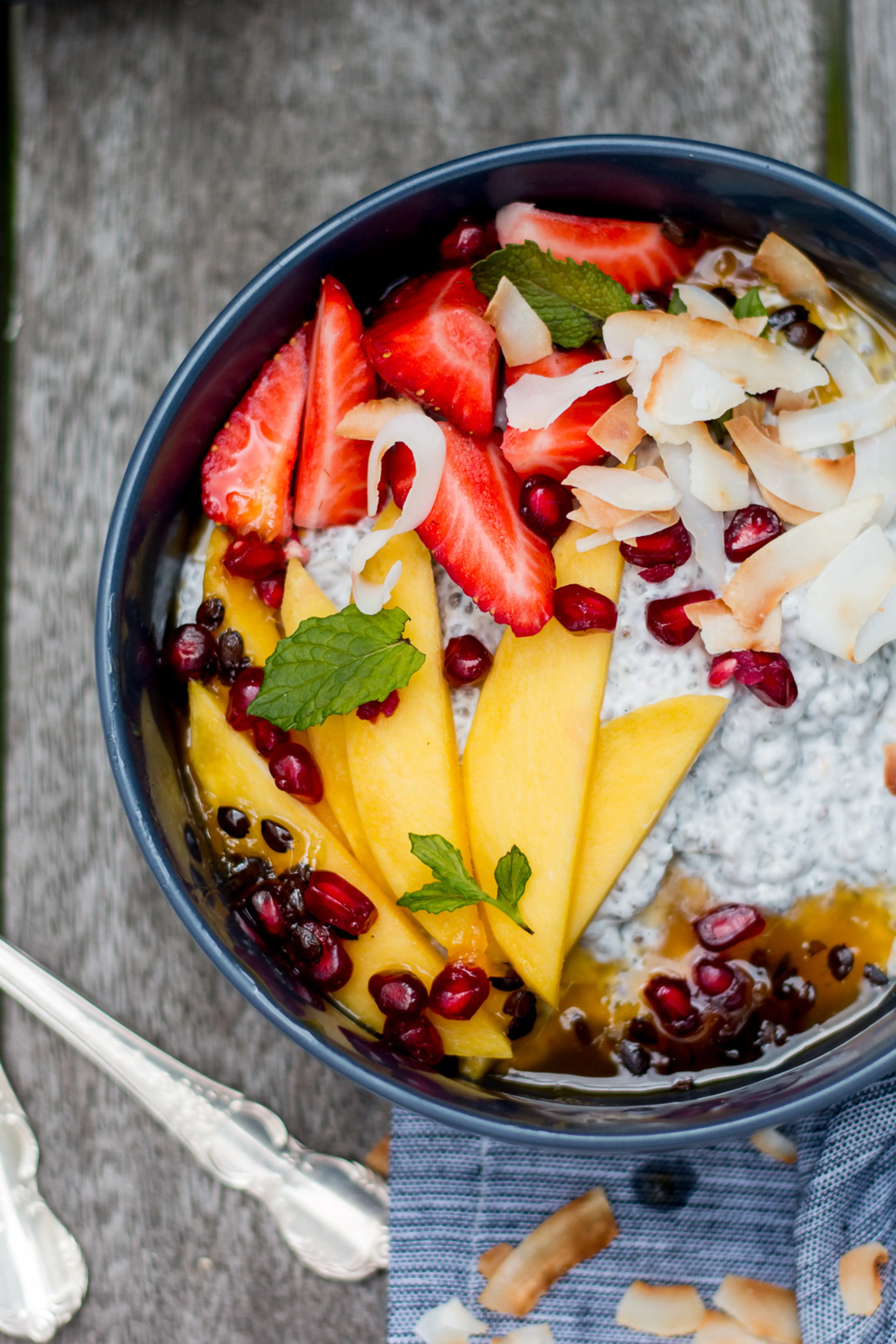 Tropical Coconut Chia Pudding