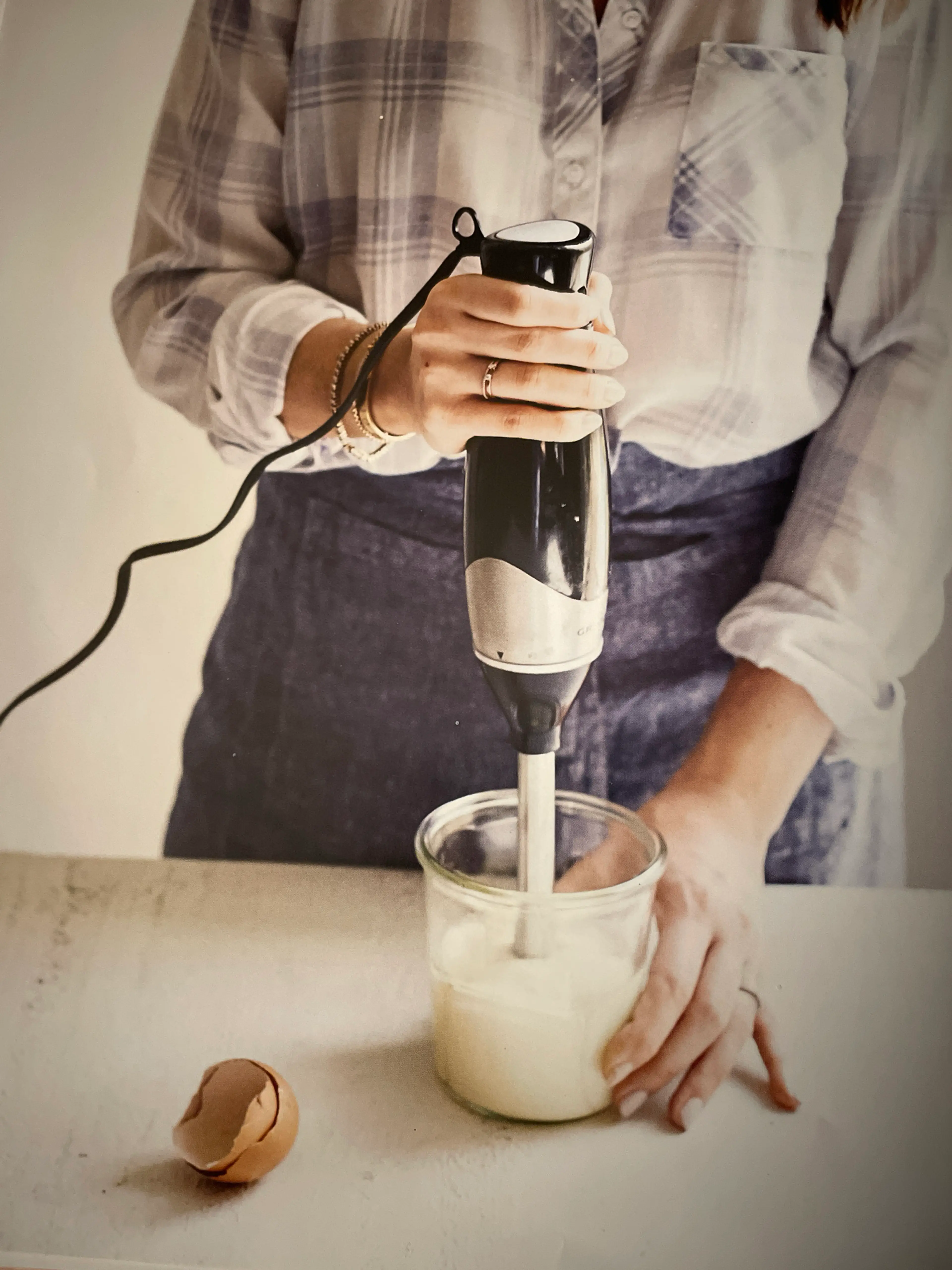 Immersion Blender Mayo