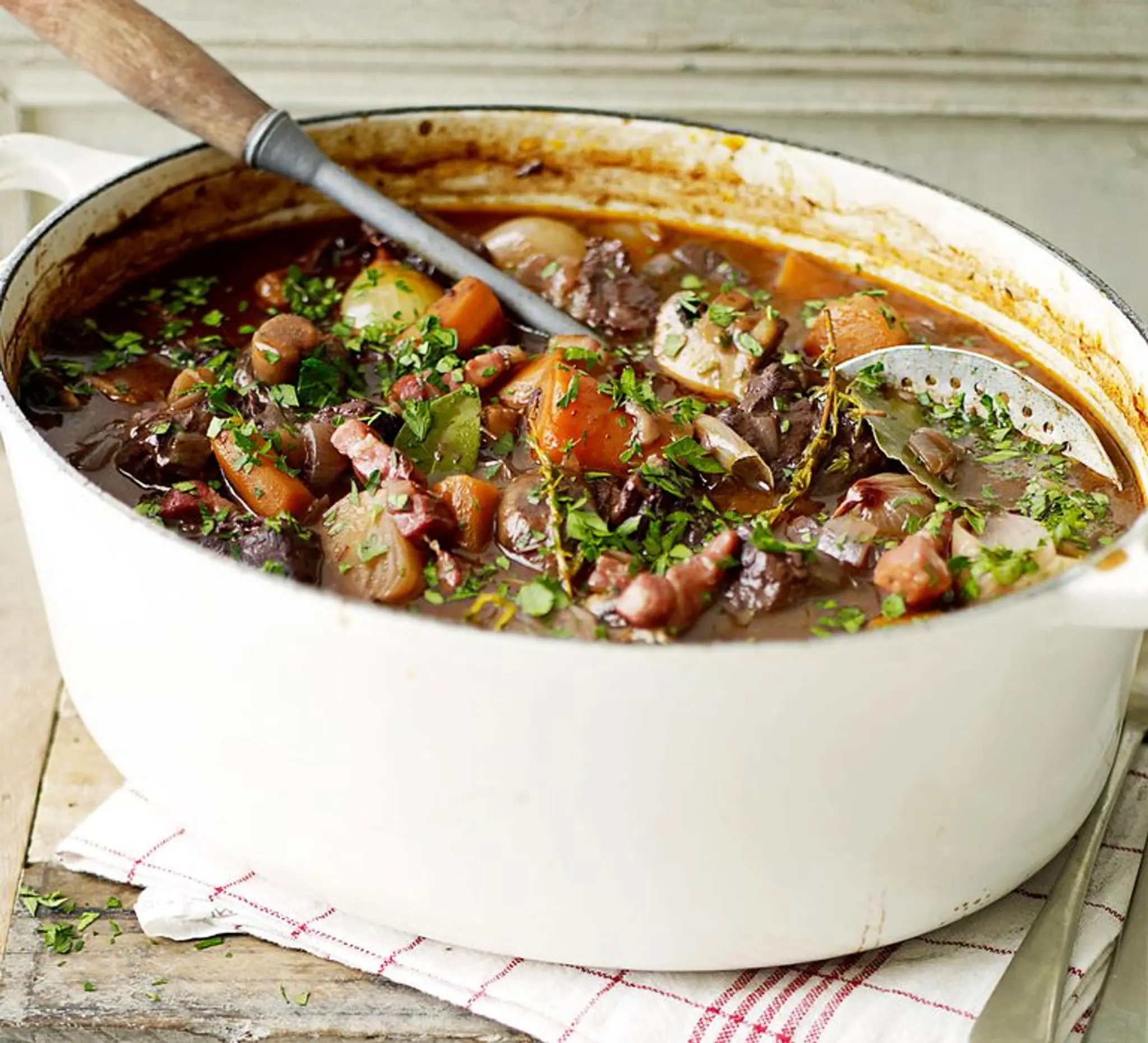 Beef bourguignon