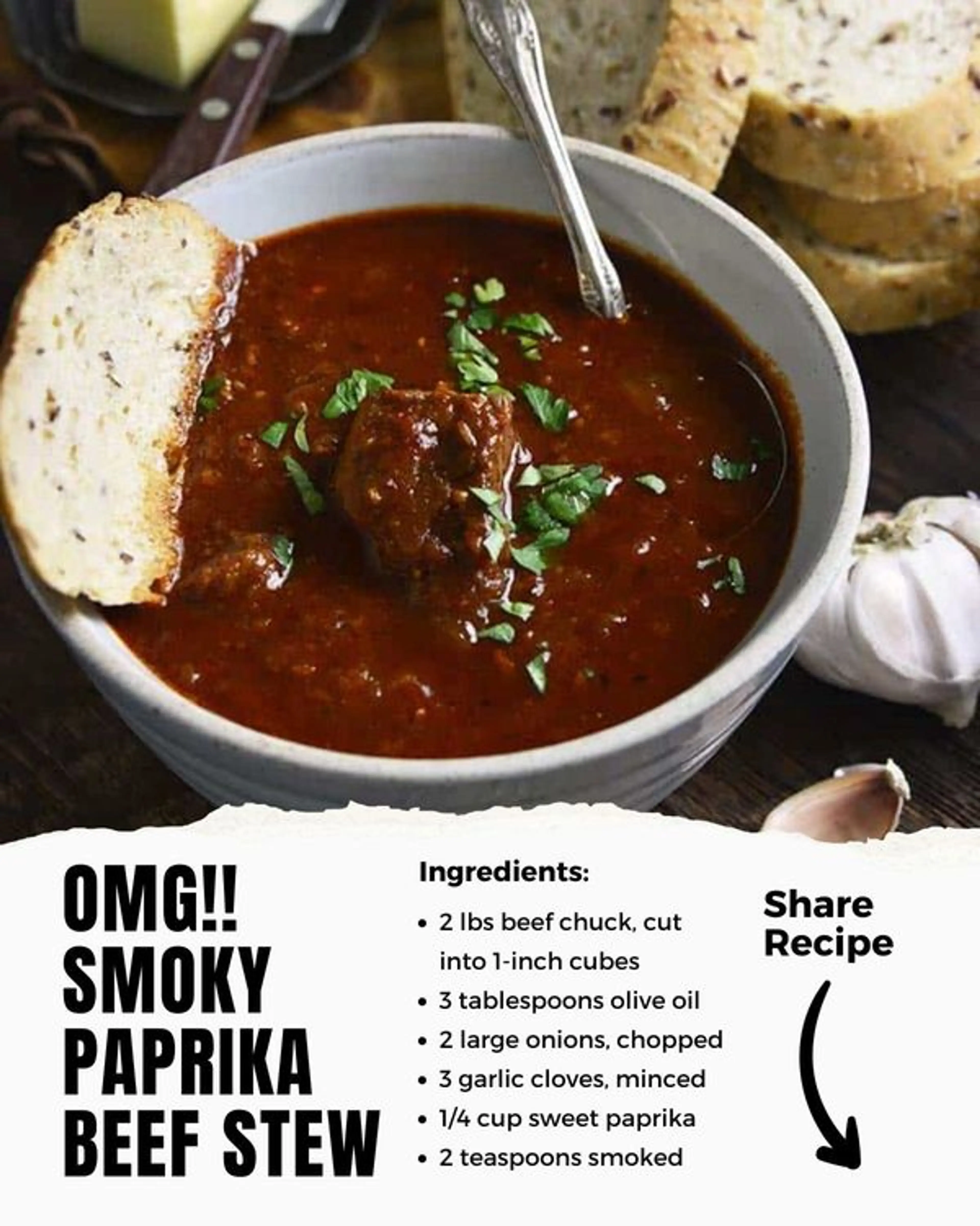 Smoky Paprika Beef Stew