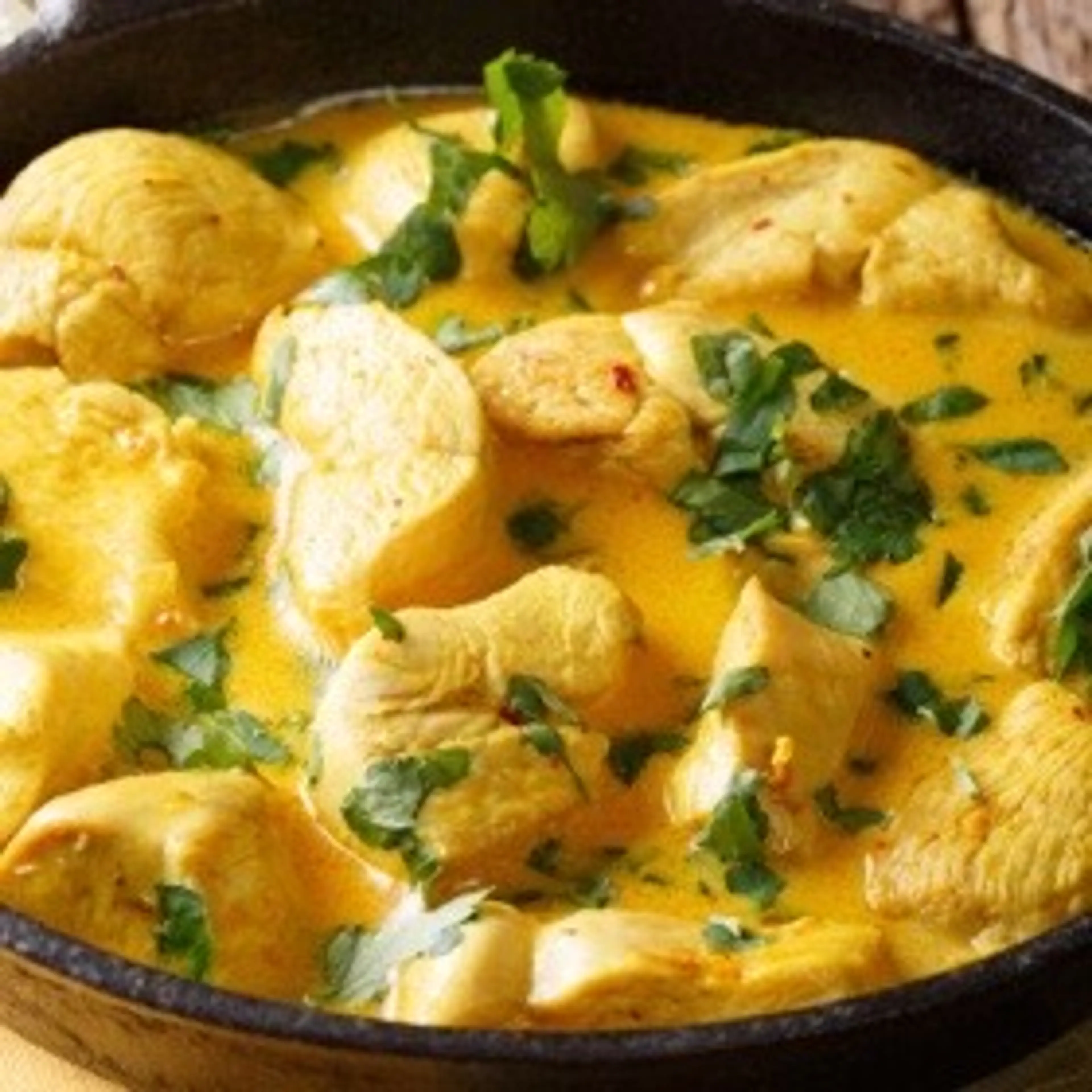 Poulet Au Curry Et Lait De Coco