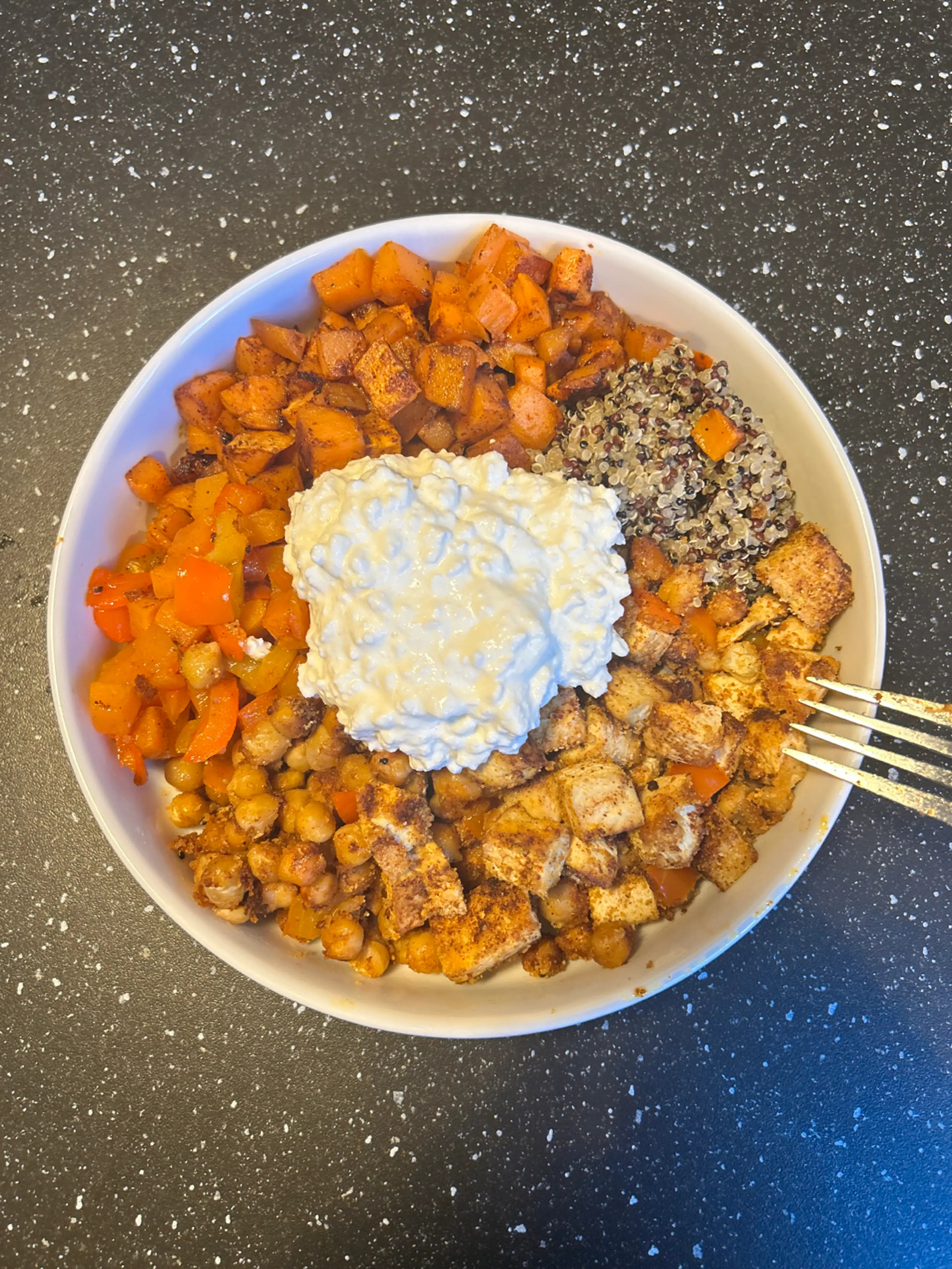 Smoky Sweet Potato & Tofu Power Bowl