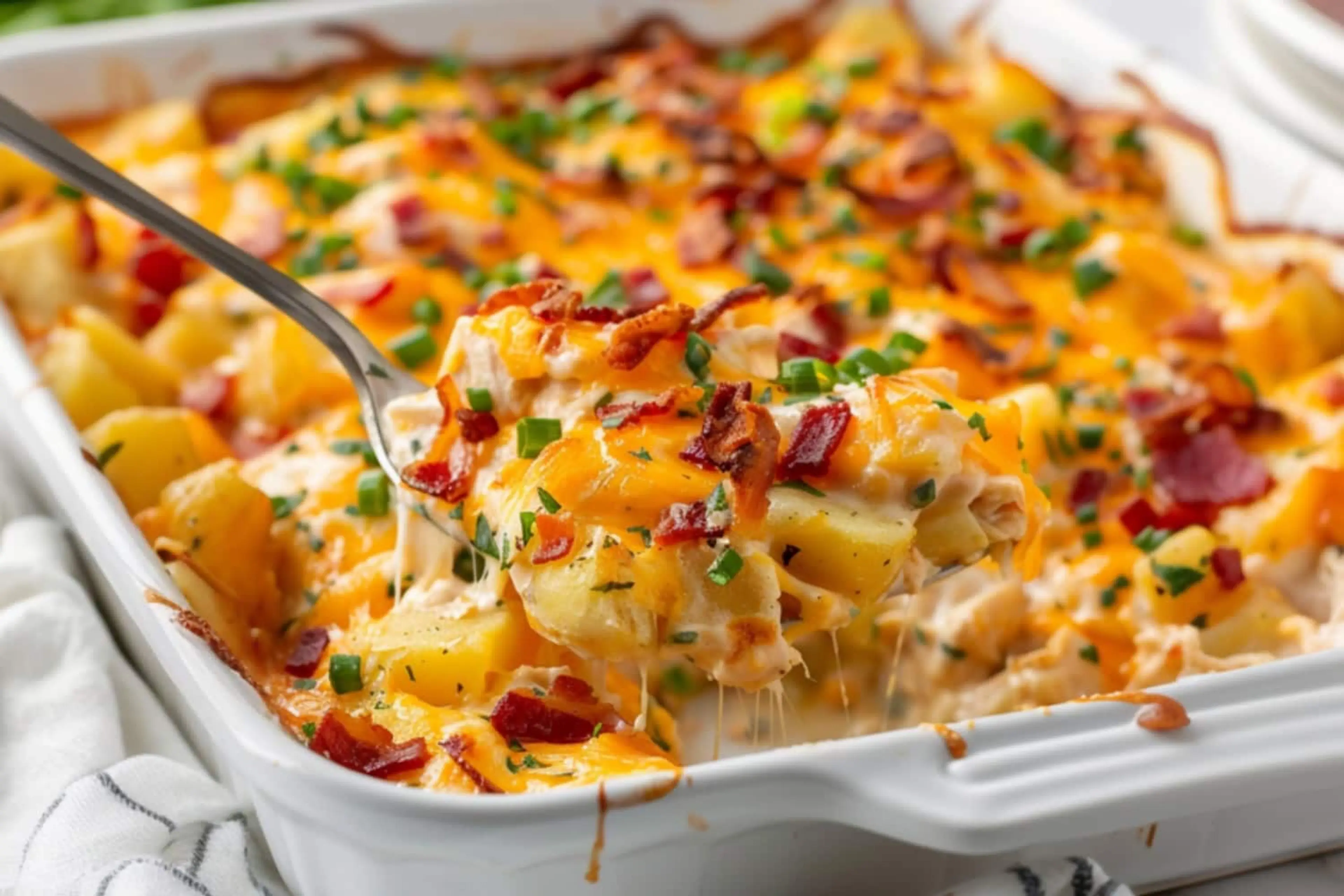 Chicken and Potato Casserole