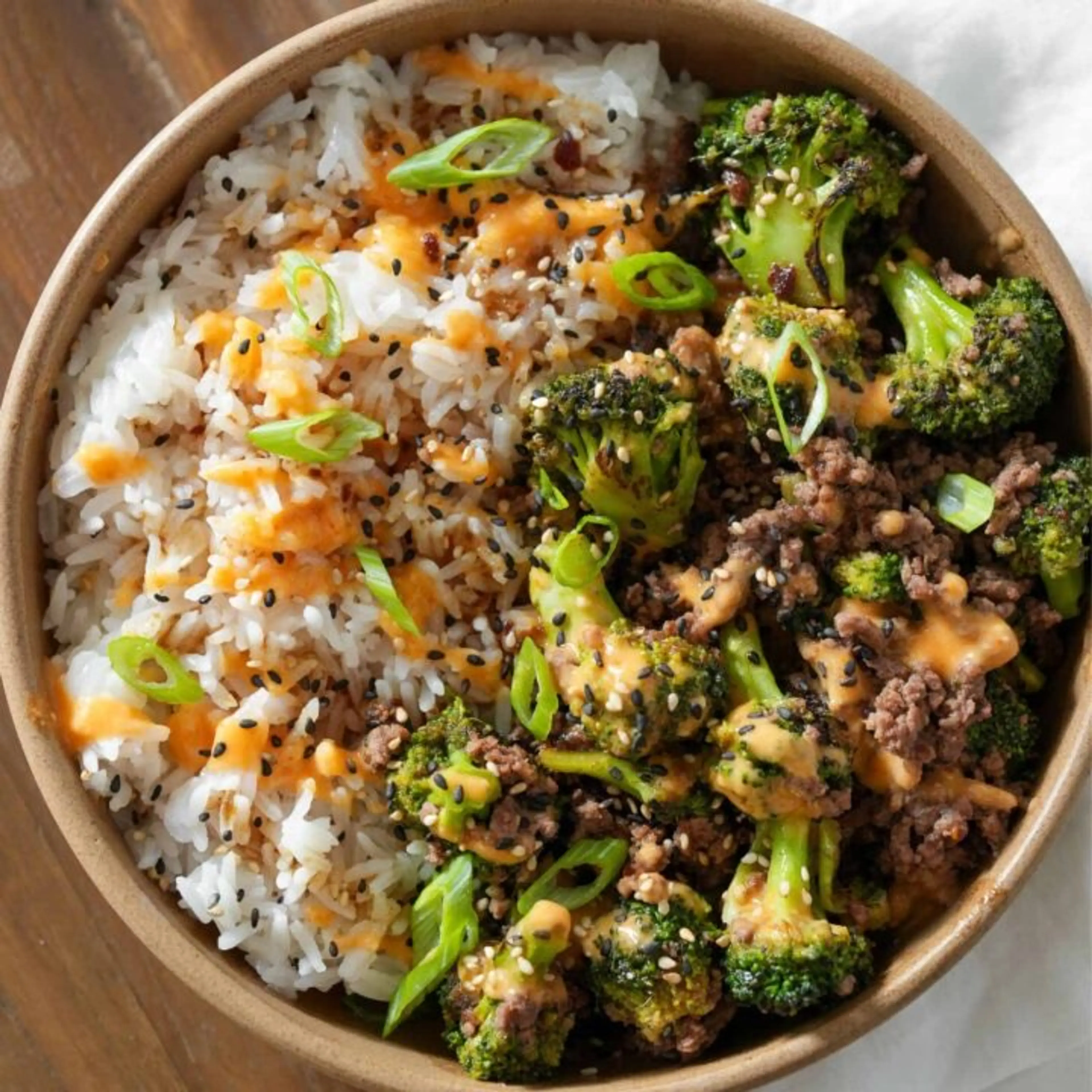 Teriyaki Ground Beef and Broccoli