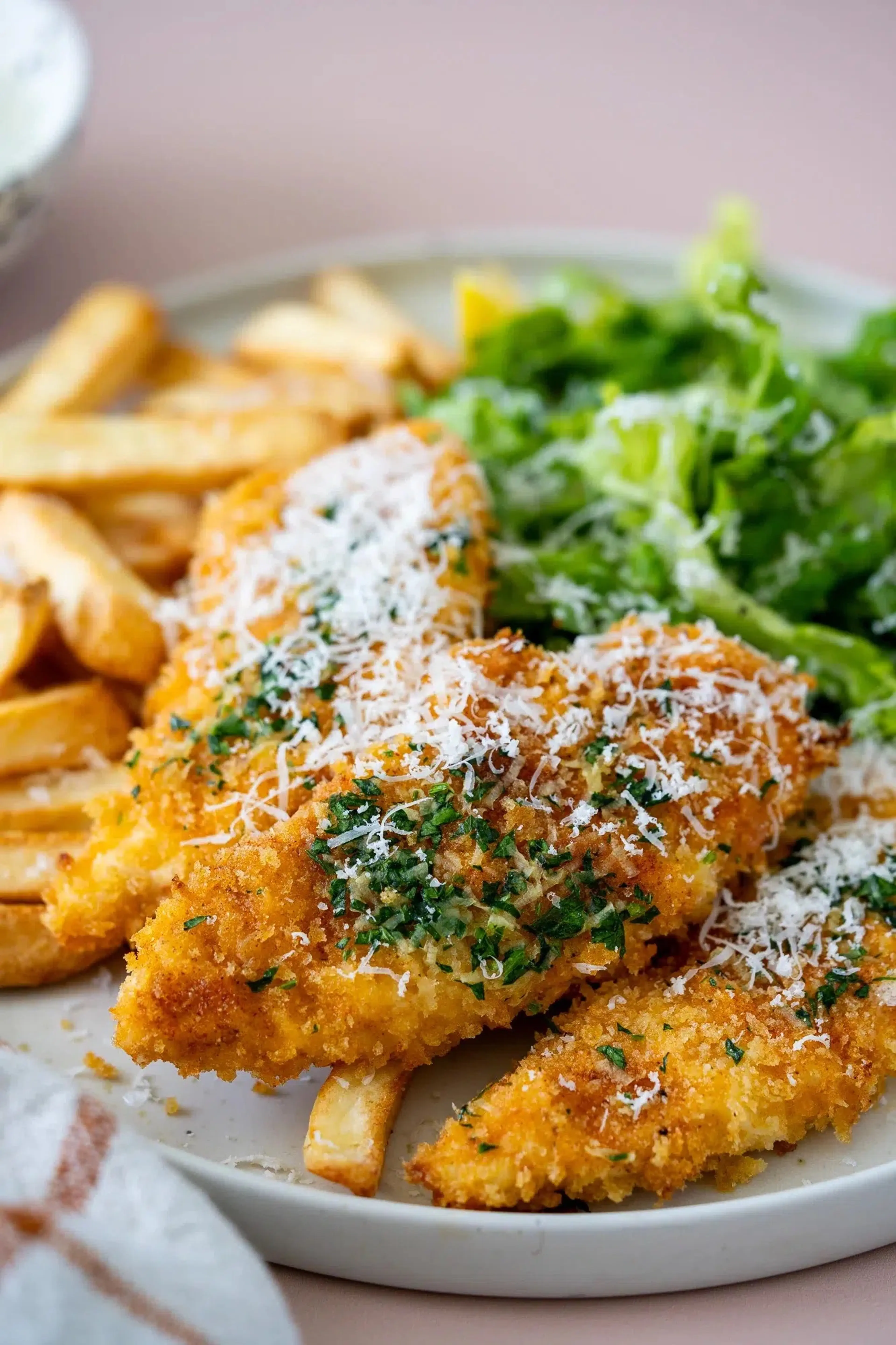 Baked Garlic Parmesan Chicken Tenders