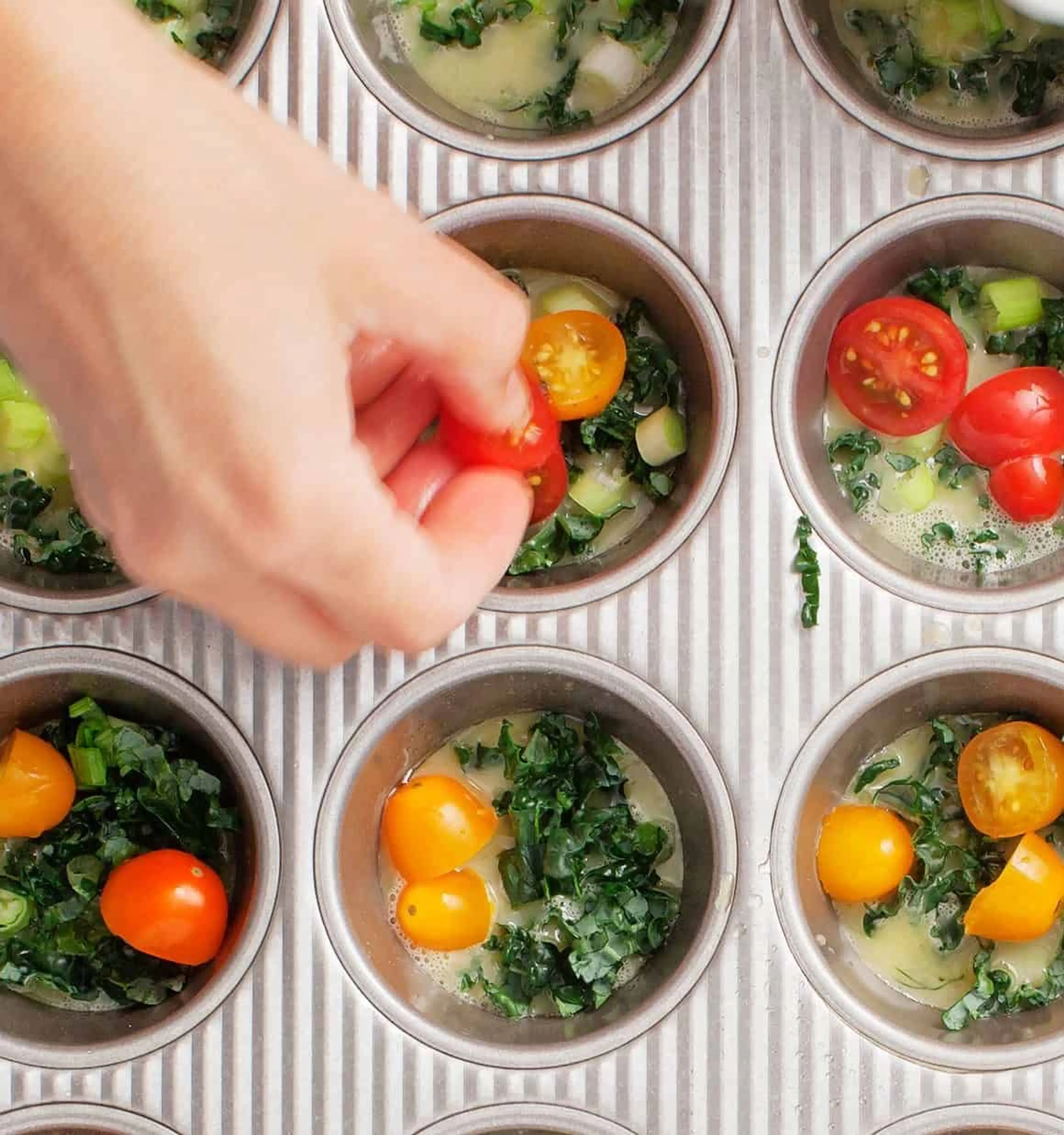 Veggie Frittata Muffins