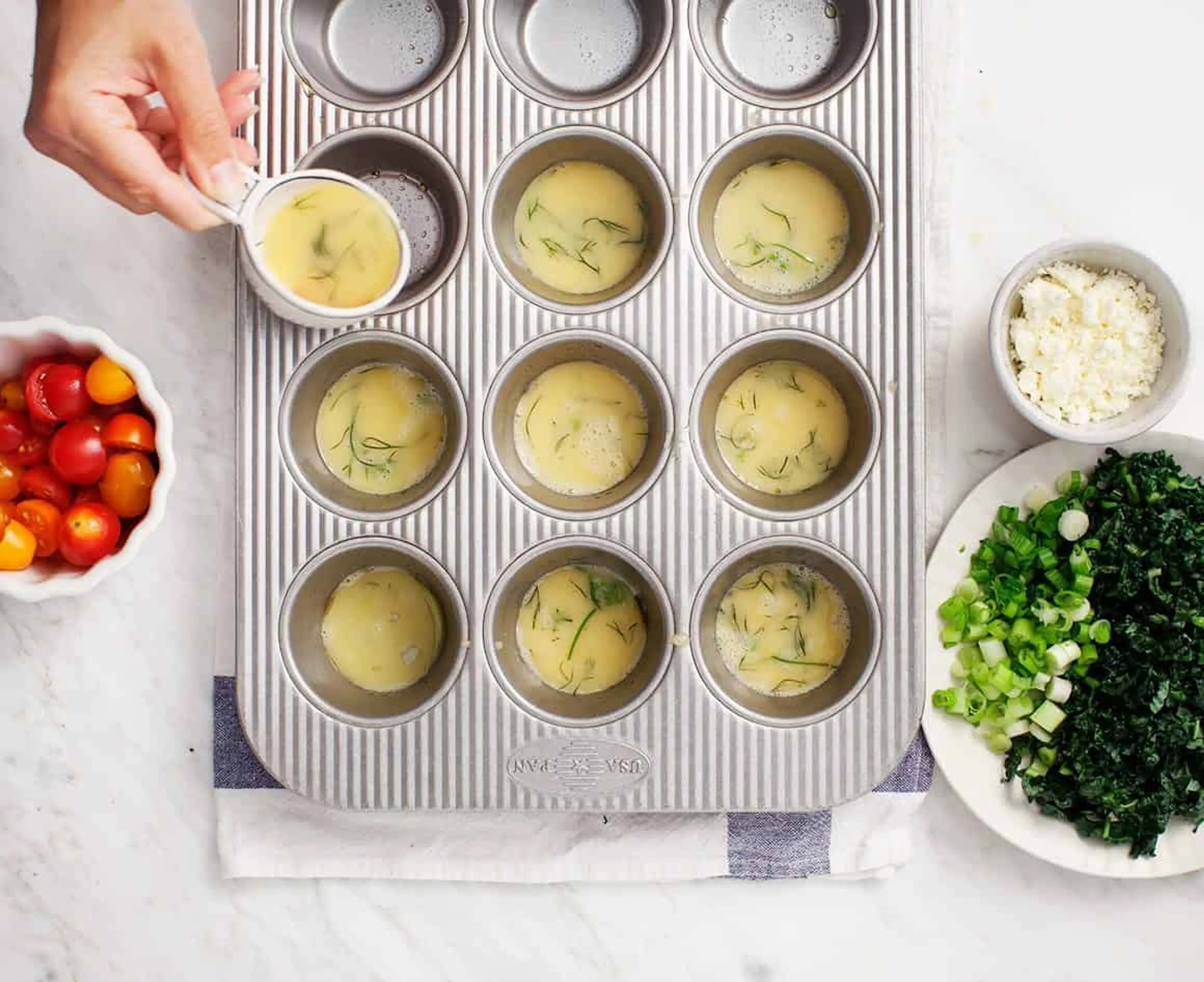 Veggie Frittata Muffins