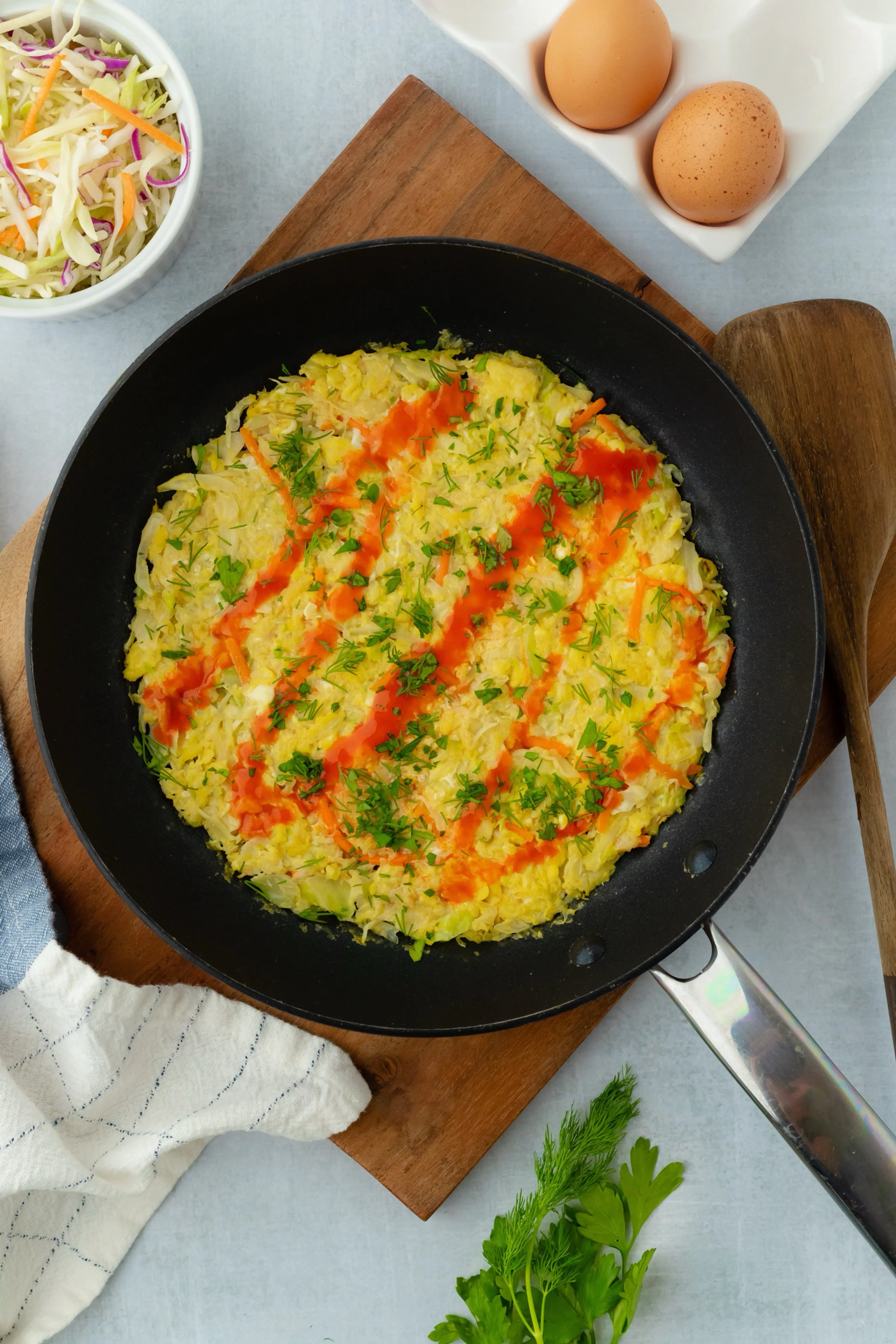 Cabbage and Eggs Skillet (Quick & Easy)