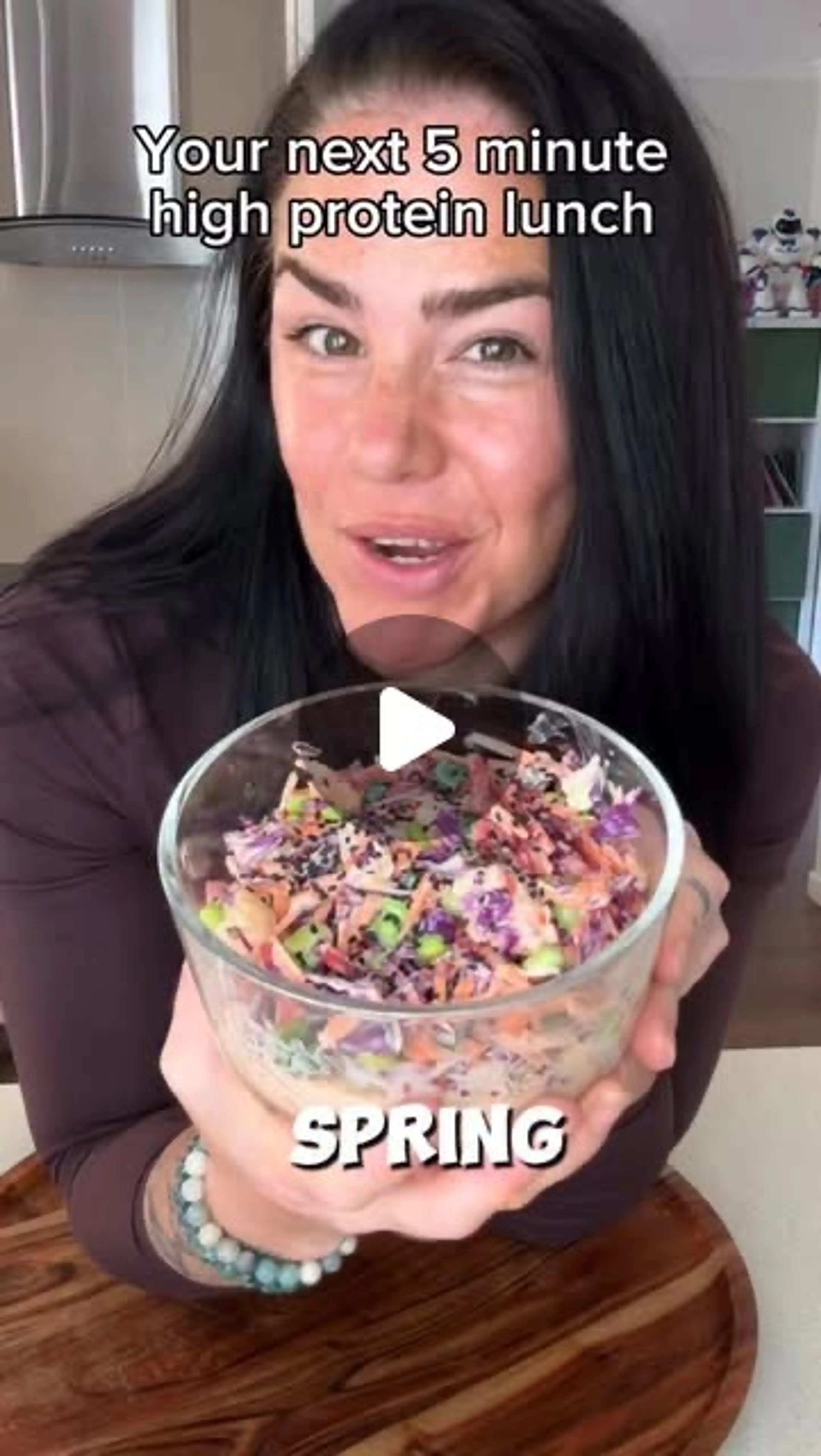 Shrimp Spring Roll Salad