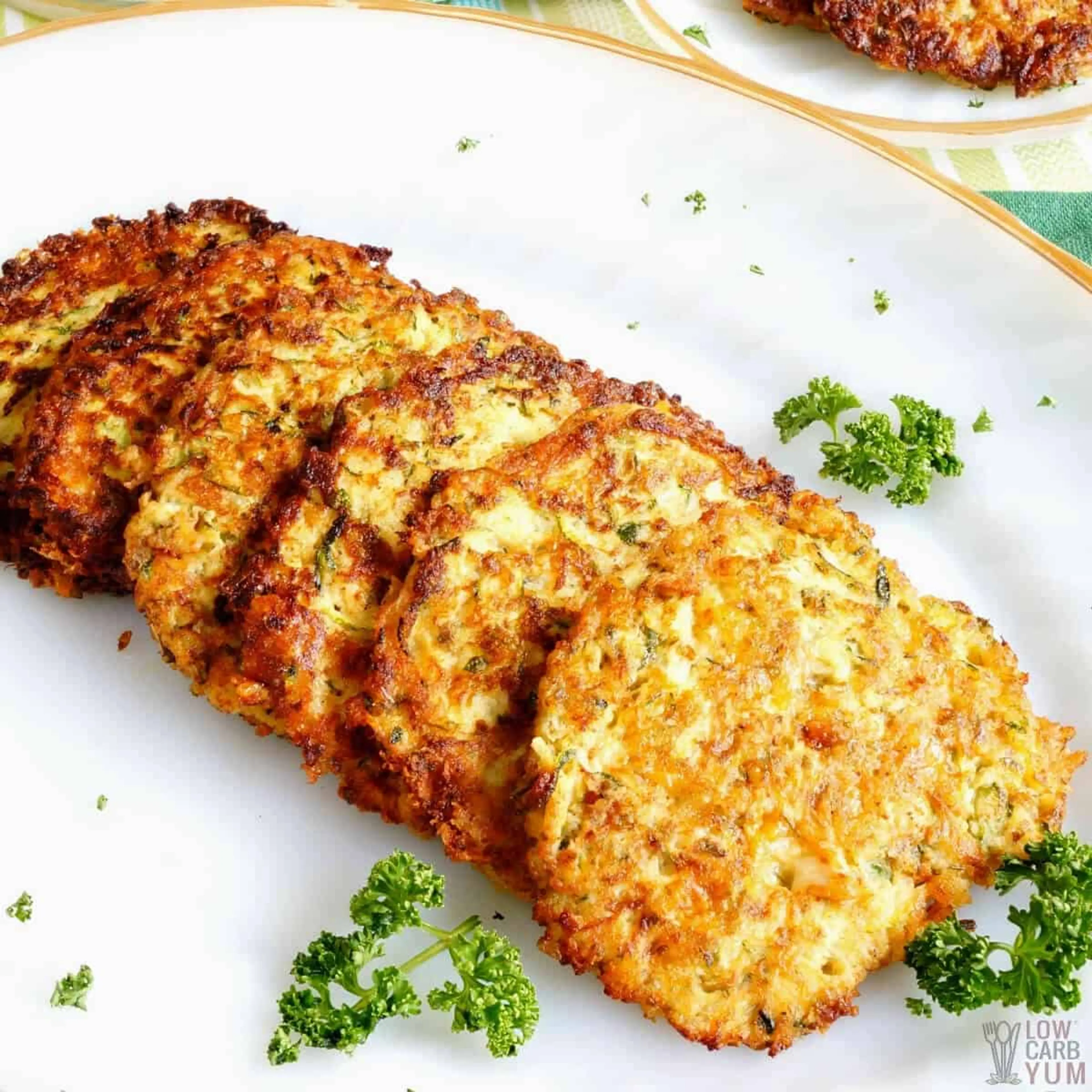 Keto Zucchini Fritters (Gluten-Free, Low-Carb)