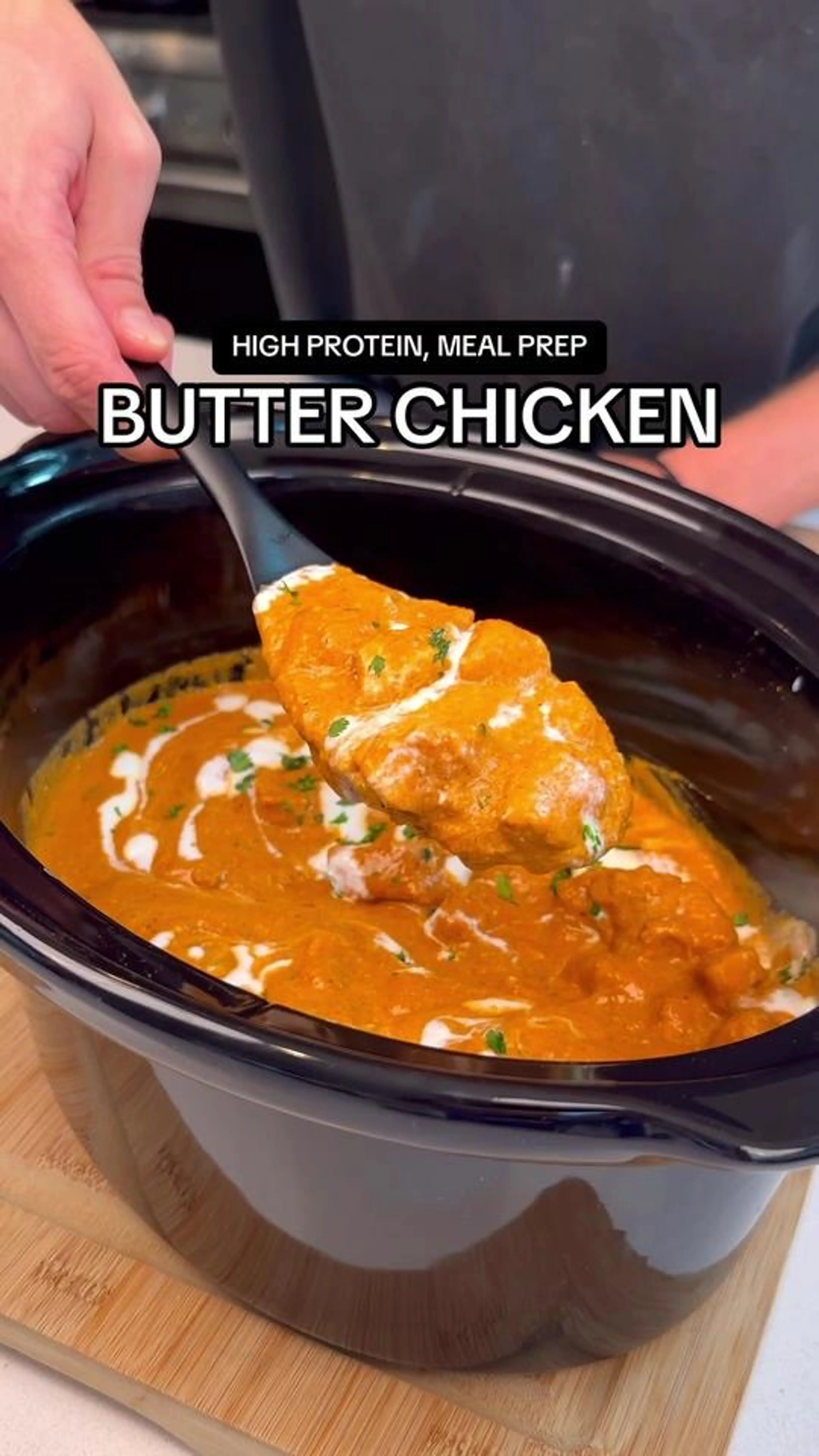 Healthy Slow Cooker Butter Chicken