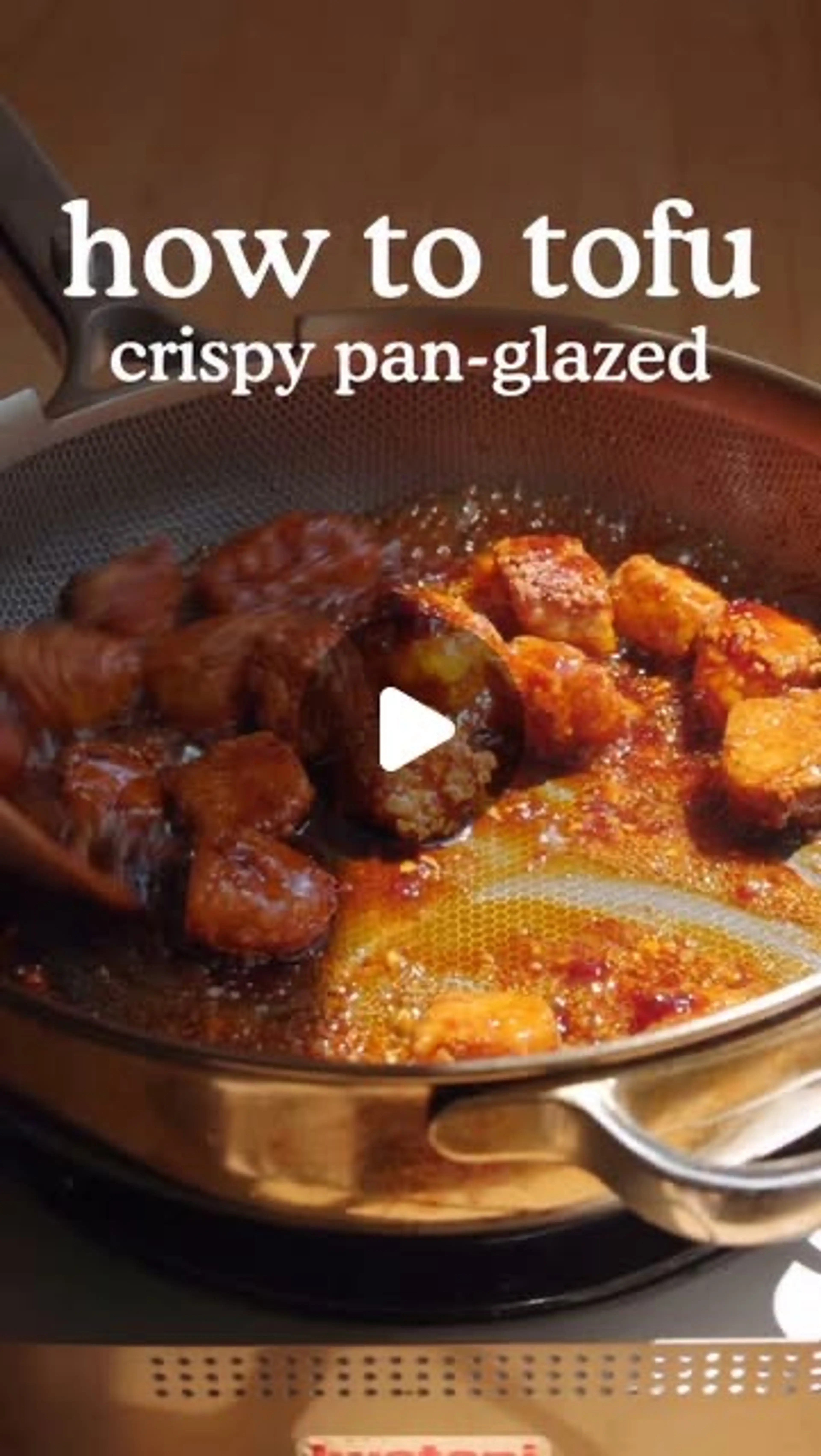 How to Tofu: Crispy Pan-glazed