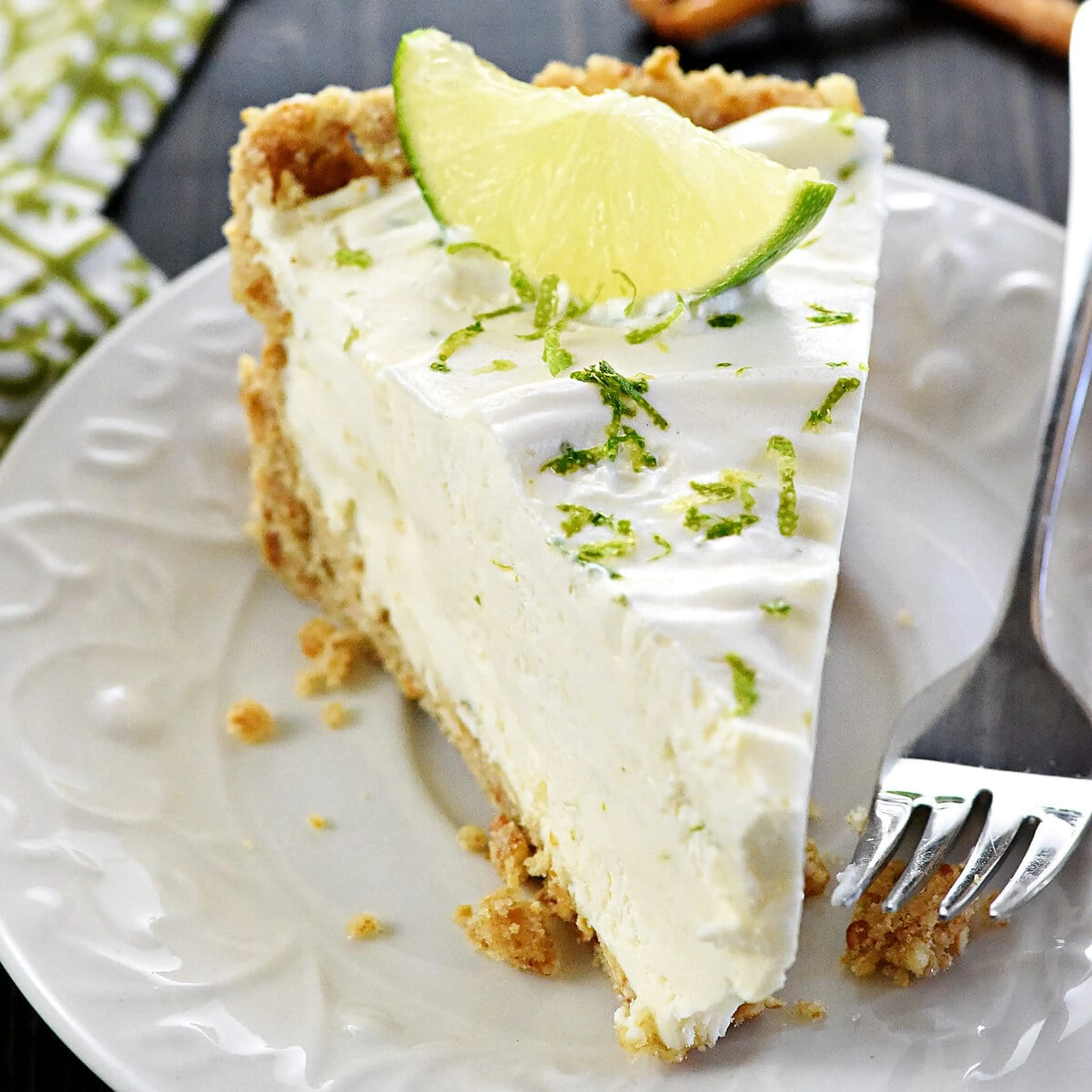 No-Bake Frozen Margarita Pie