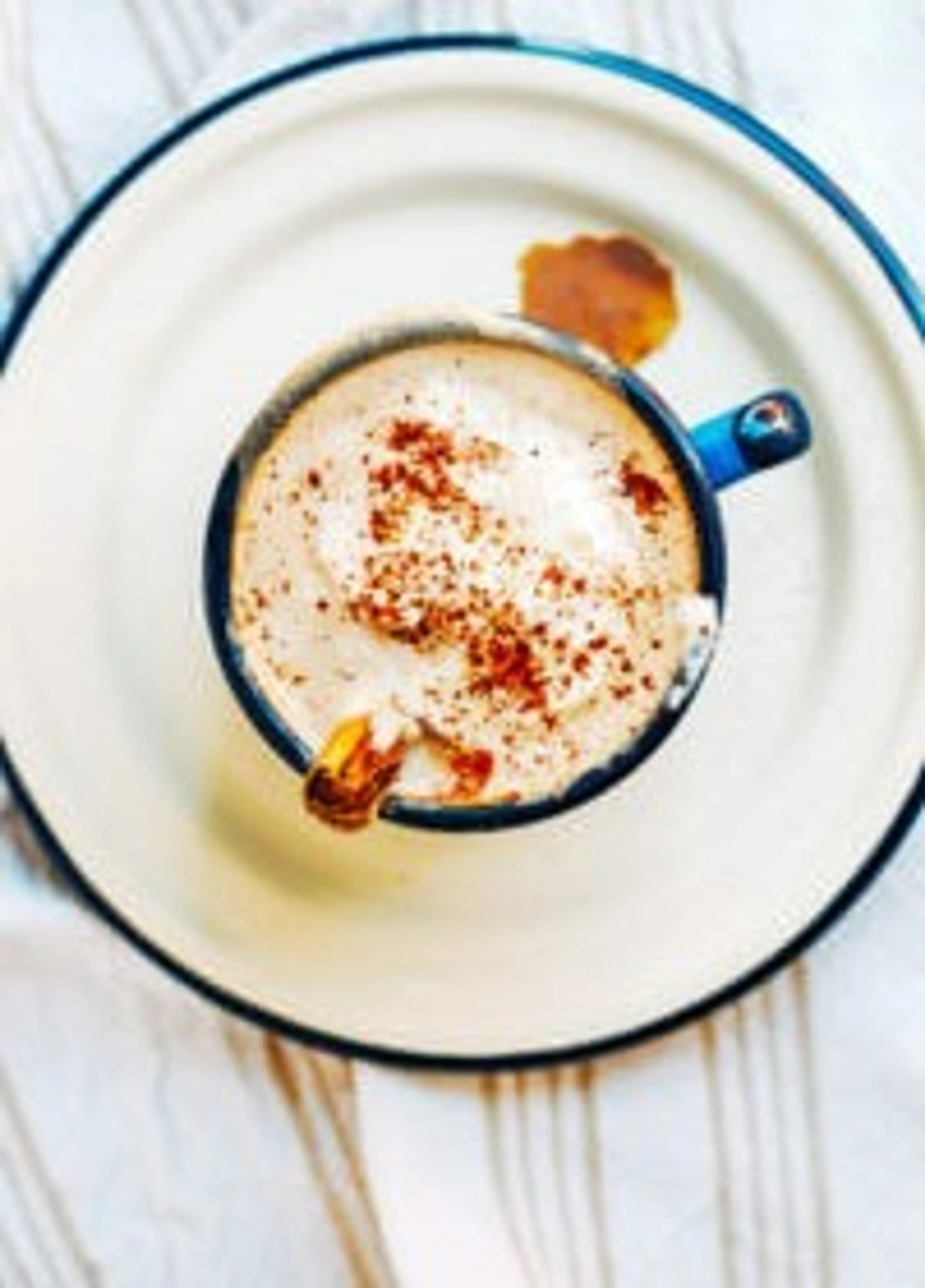 Spicy Maple Cinnamon Hot Chocolate