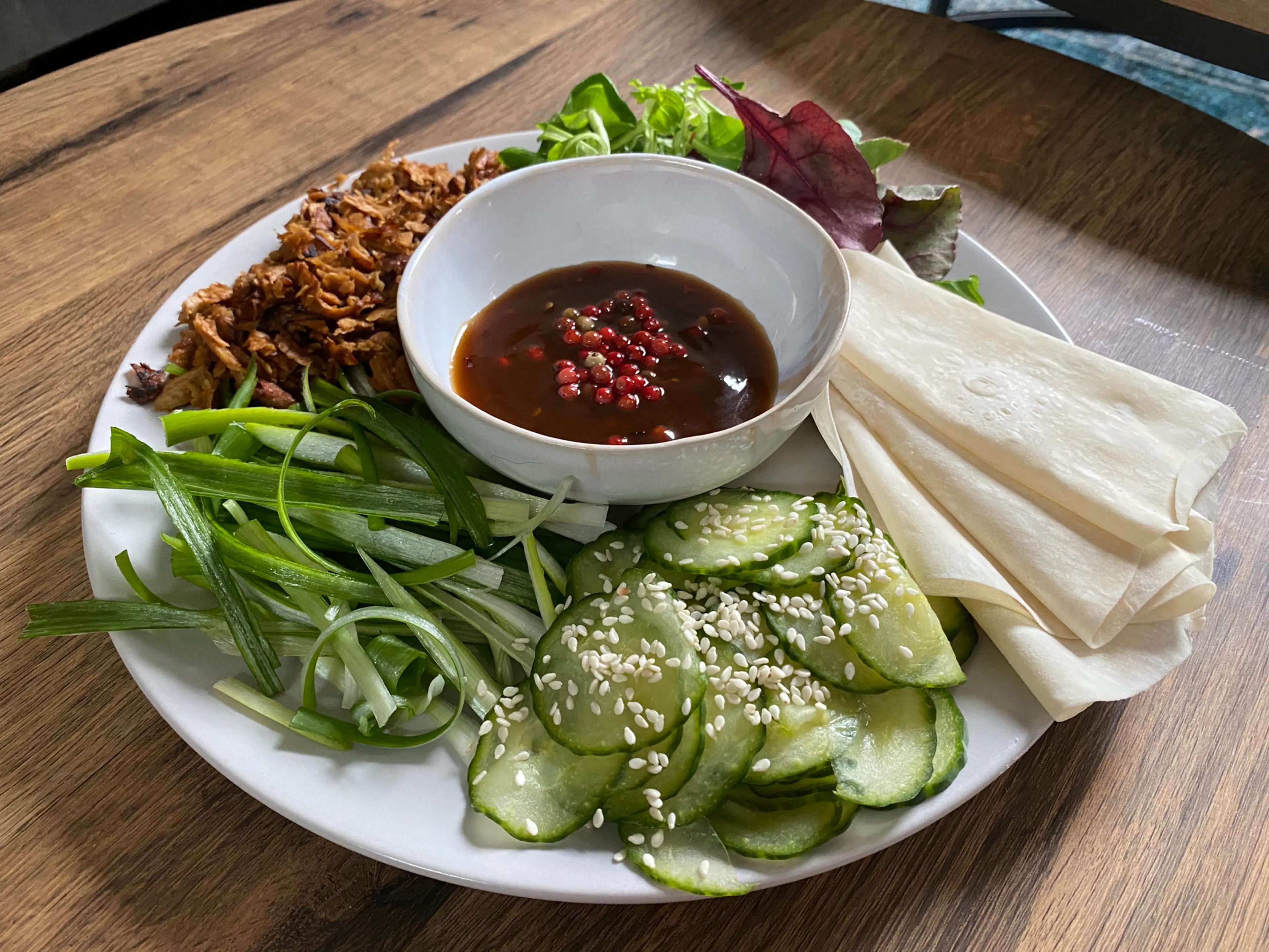 Hoisin Duck Wrap