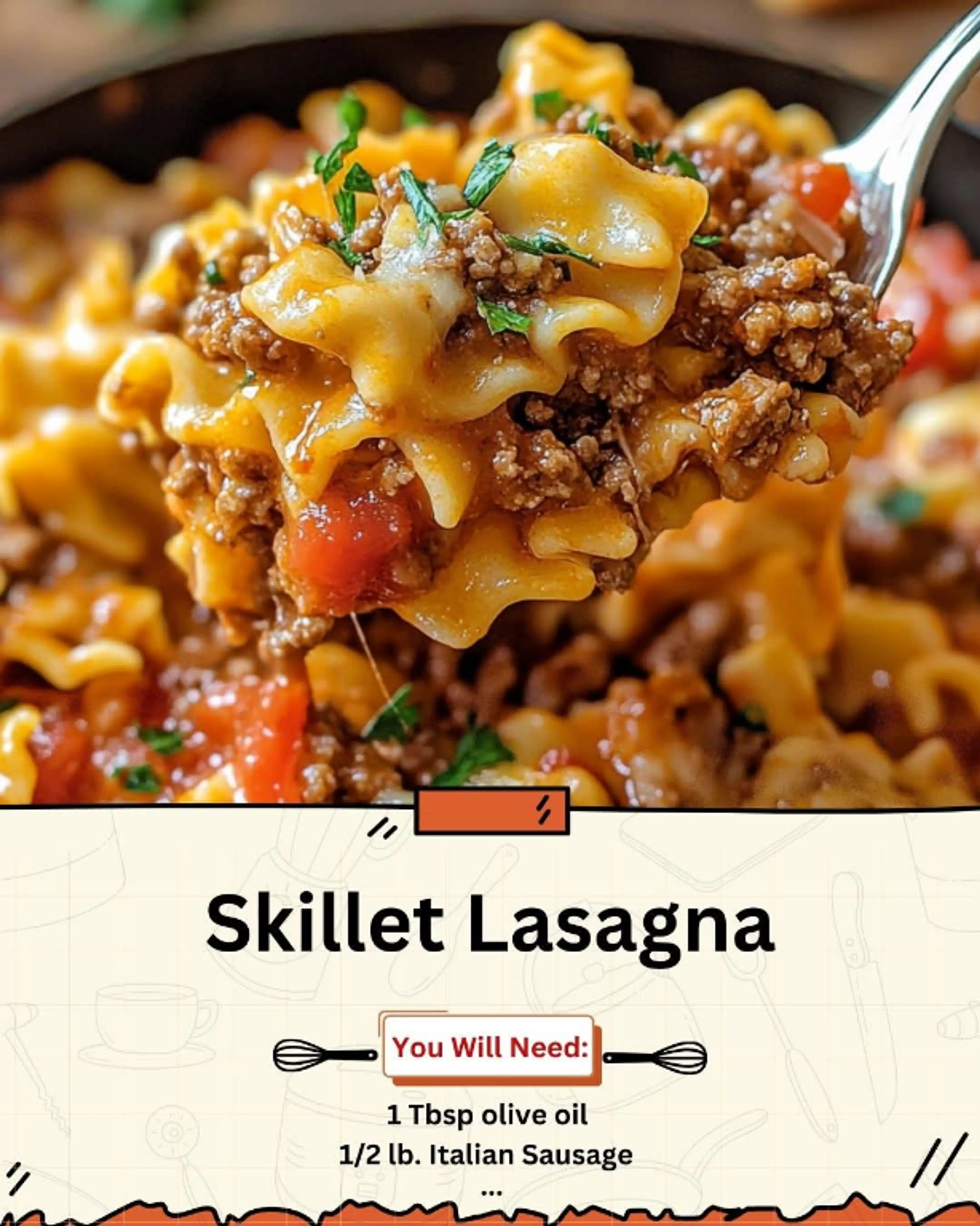 Skillet Lasagna