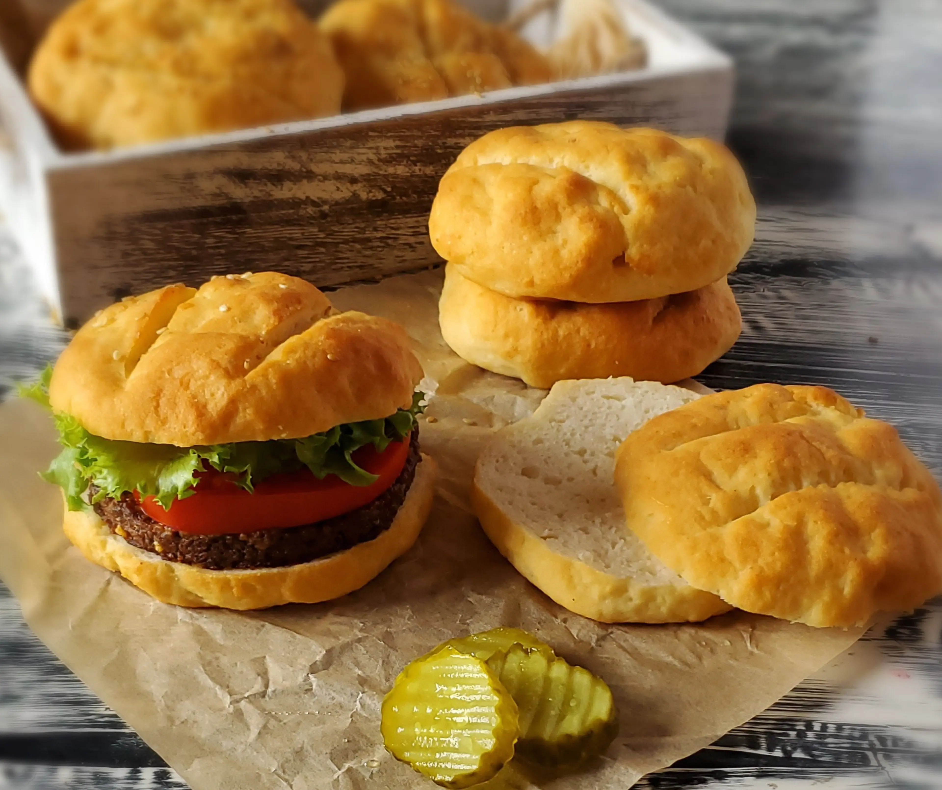 Gluten-Free Burger Buns