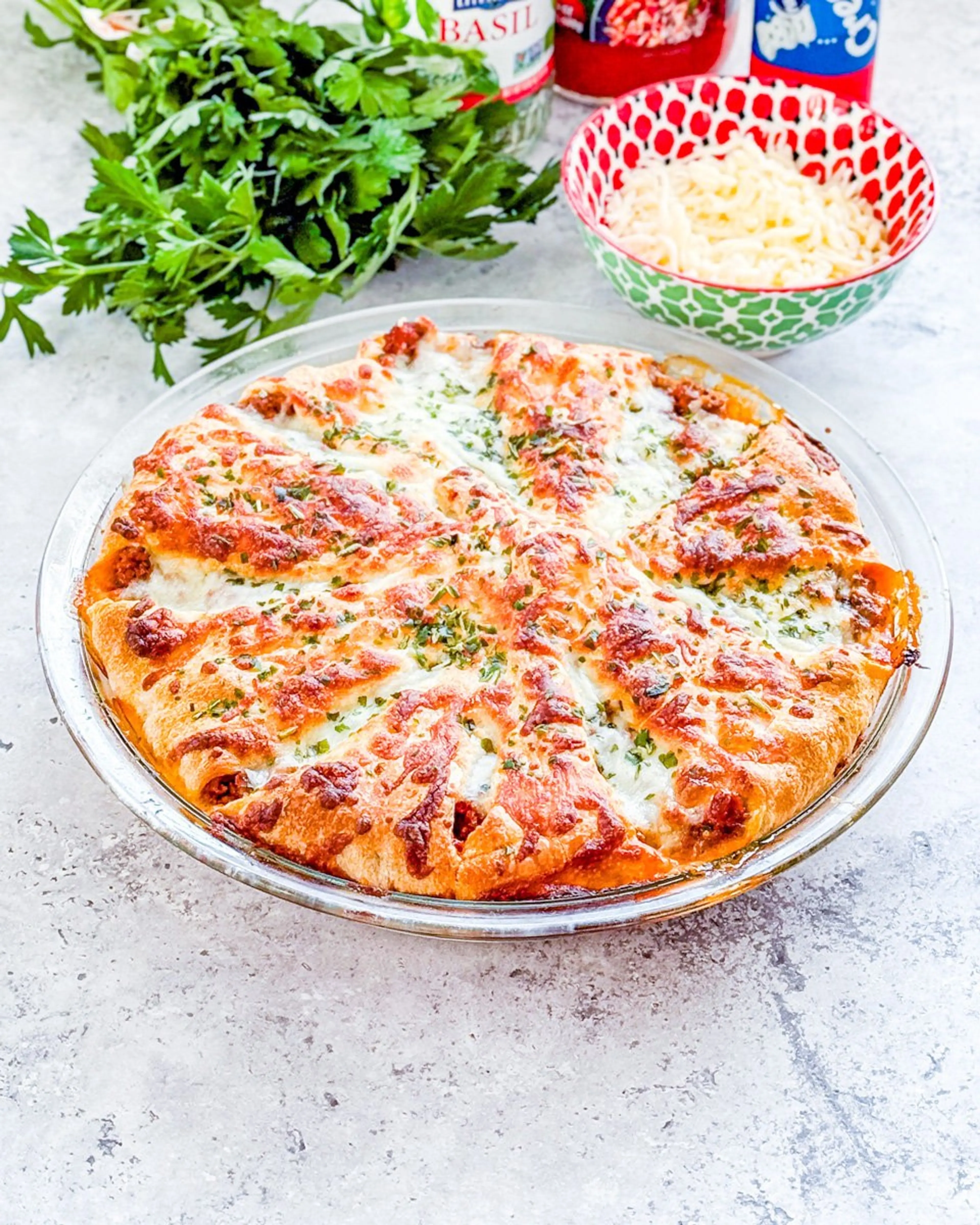Italian Crescent Casserole