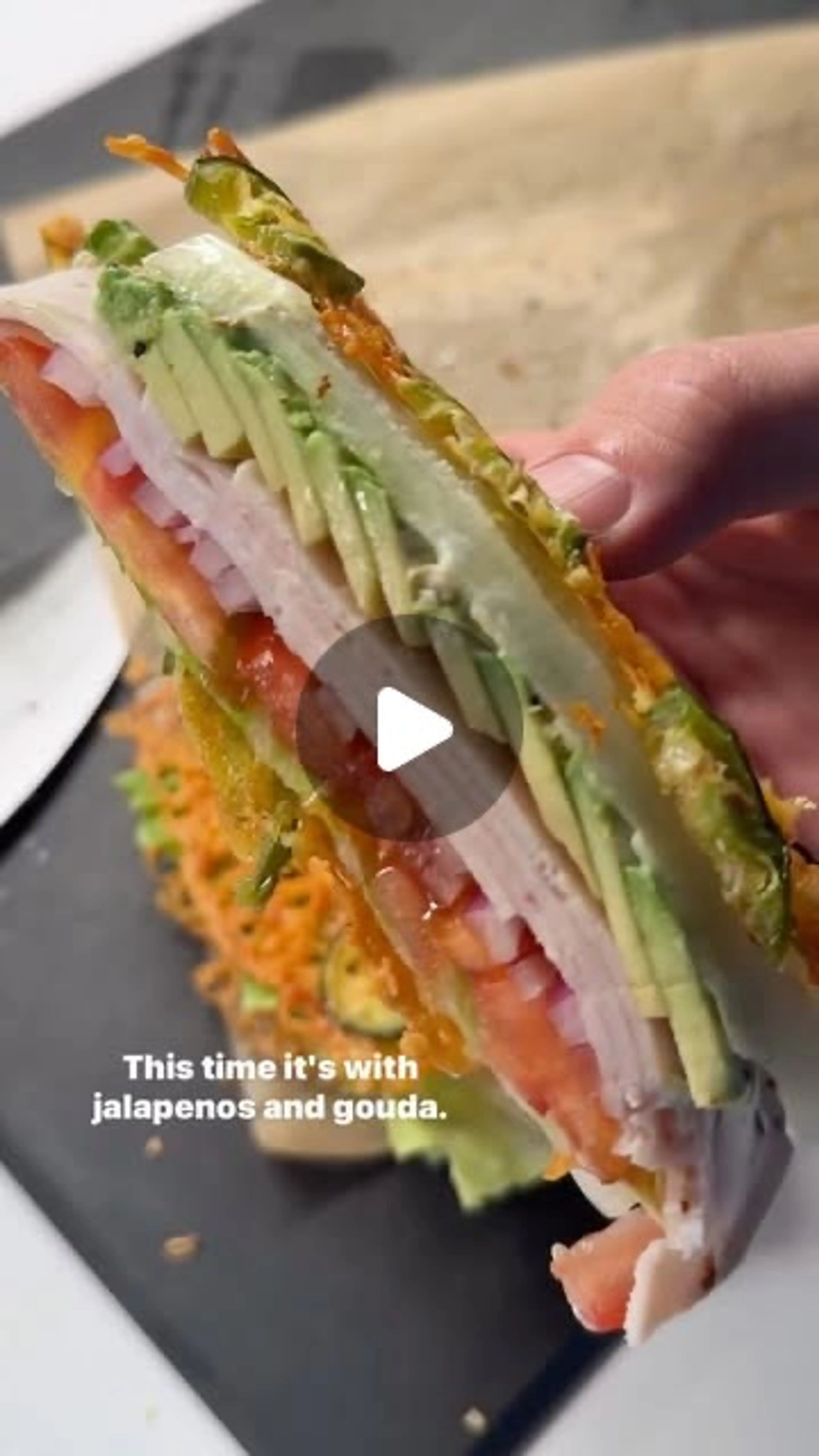 Jalapaneno & Gouda Breadwich