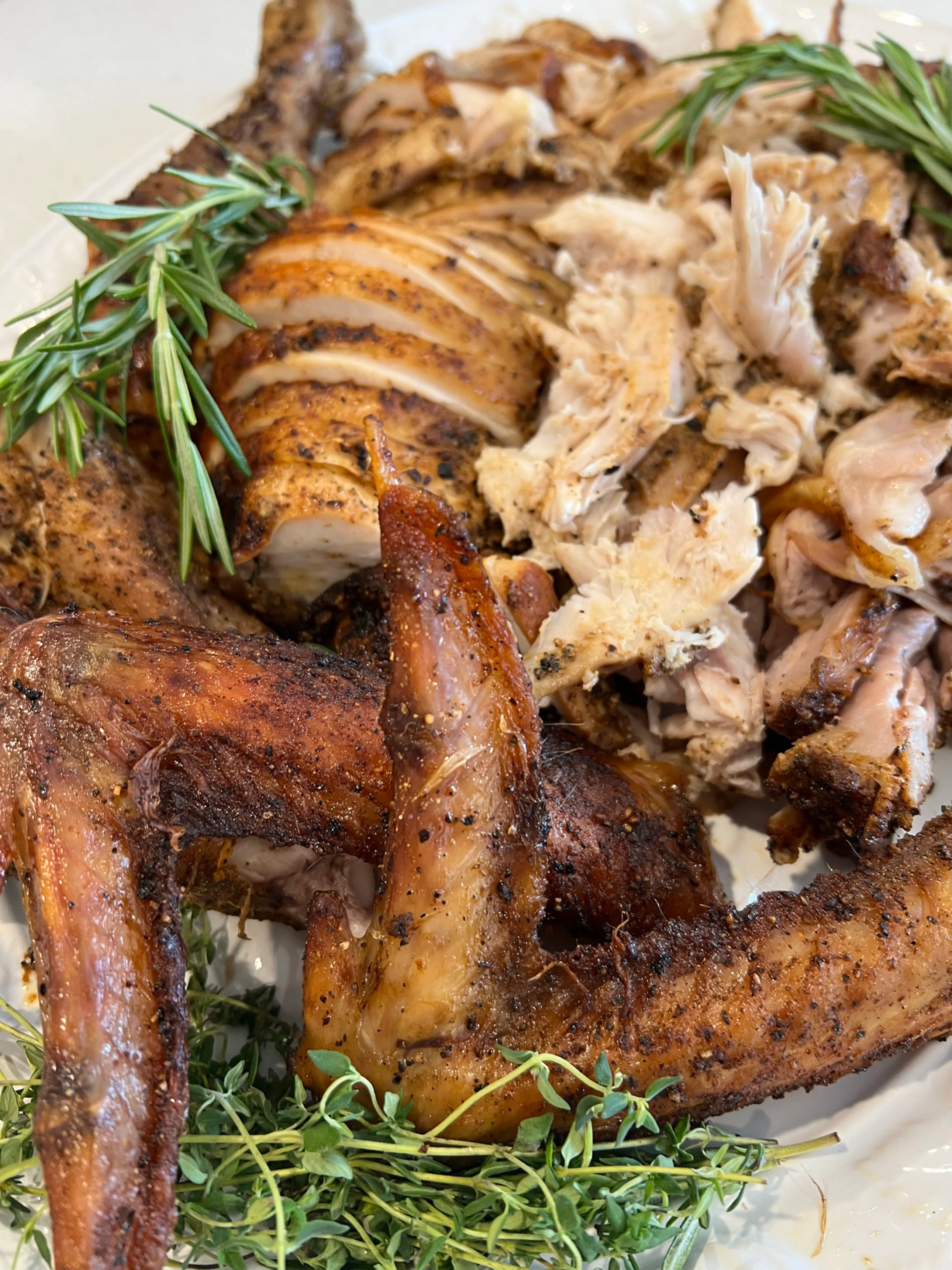 Expertly Spiced and Glazed Roast Turkey