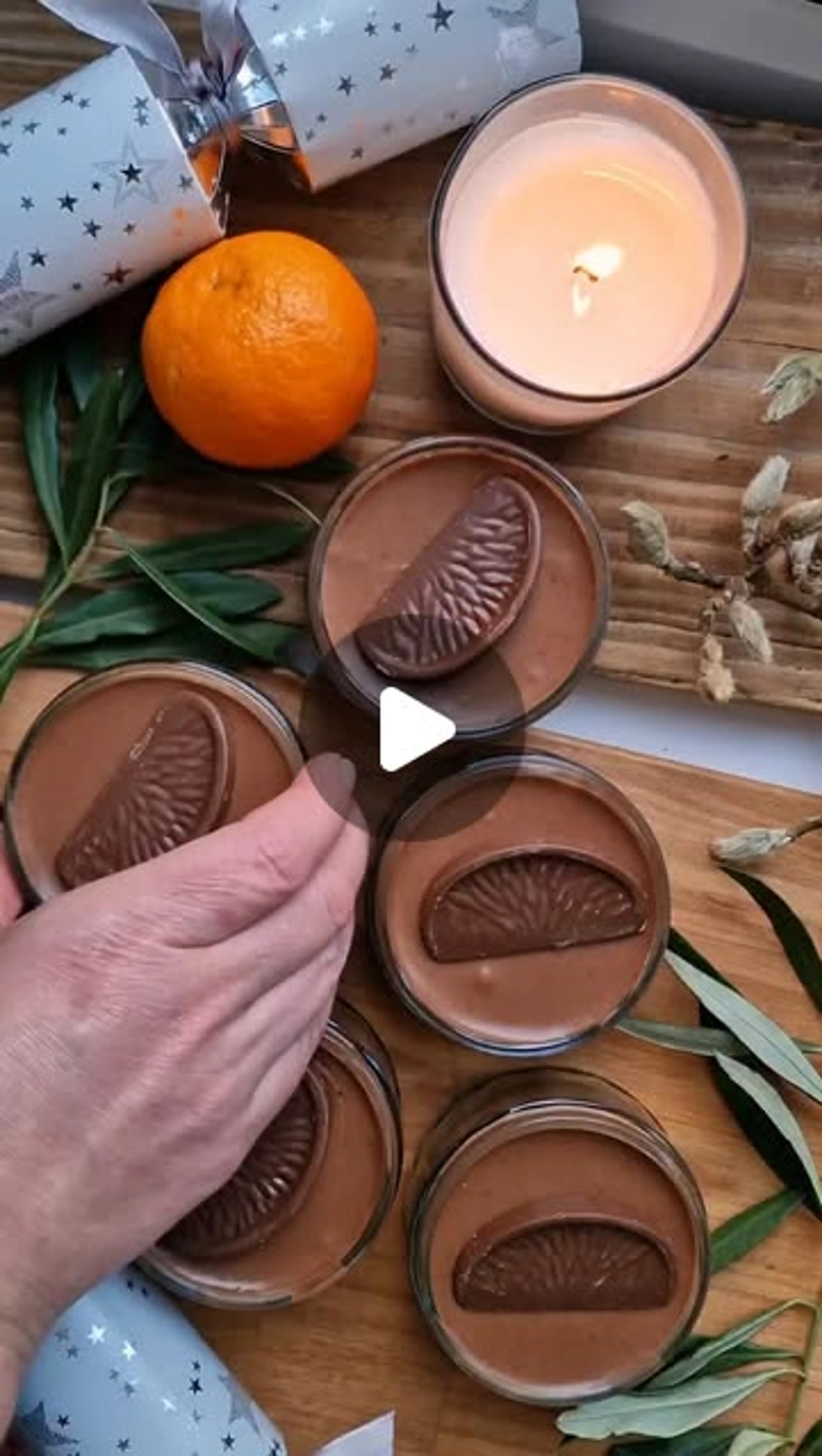 Bailey's Chocolate Orange Pots
