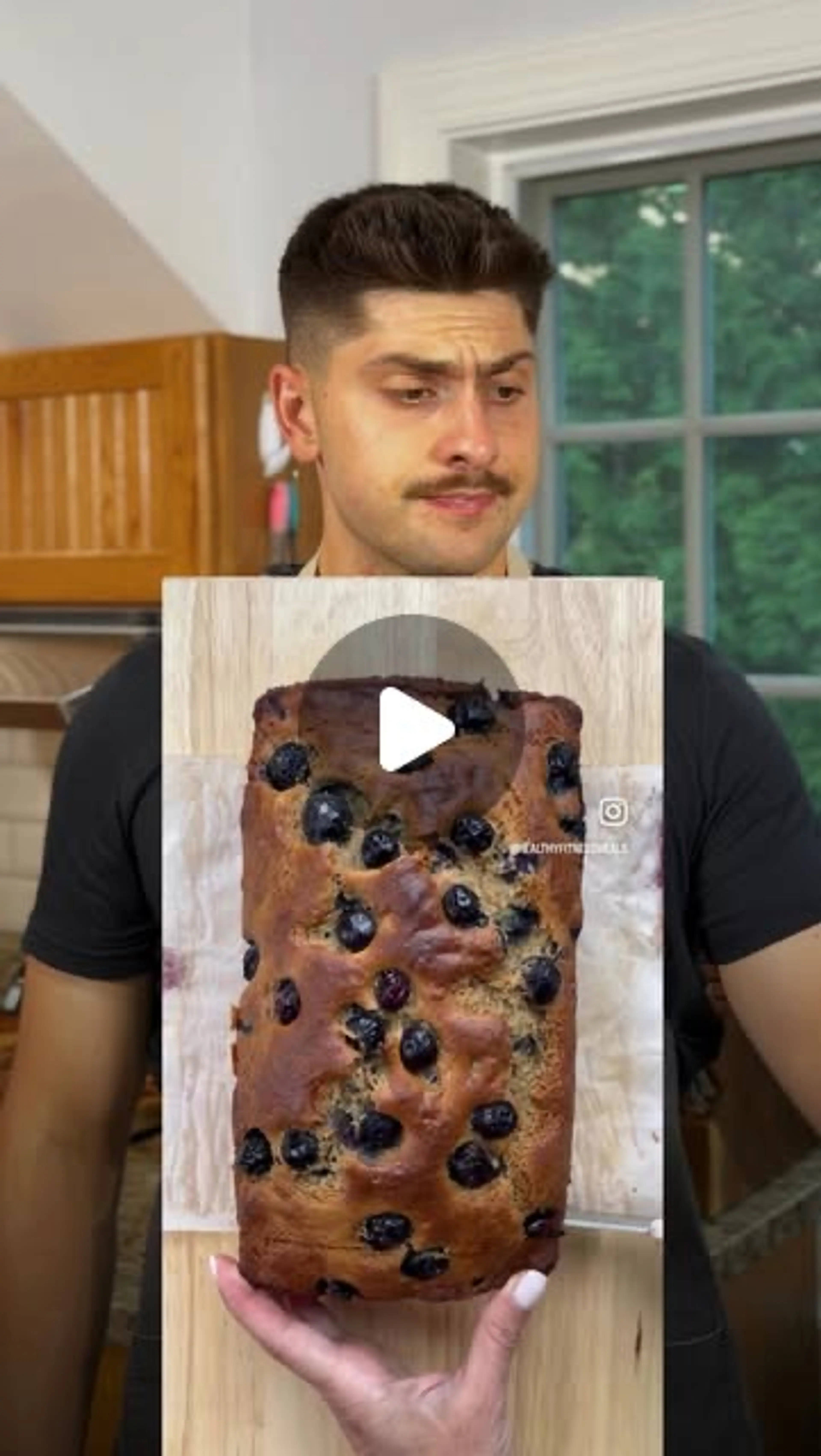 Banana Blueberry Bread