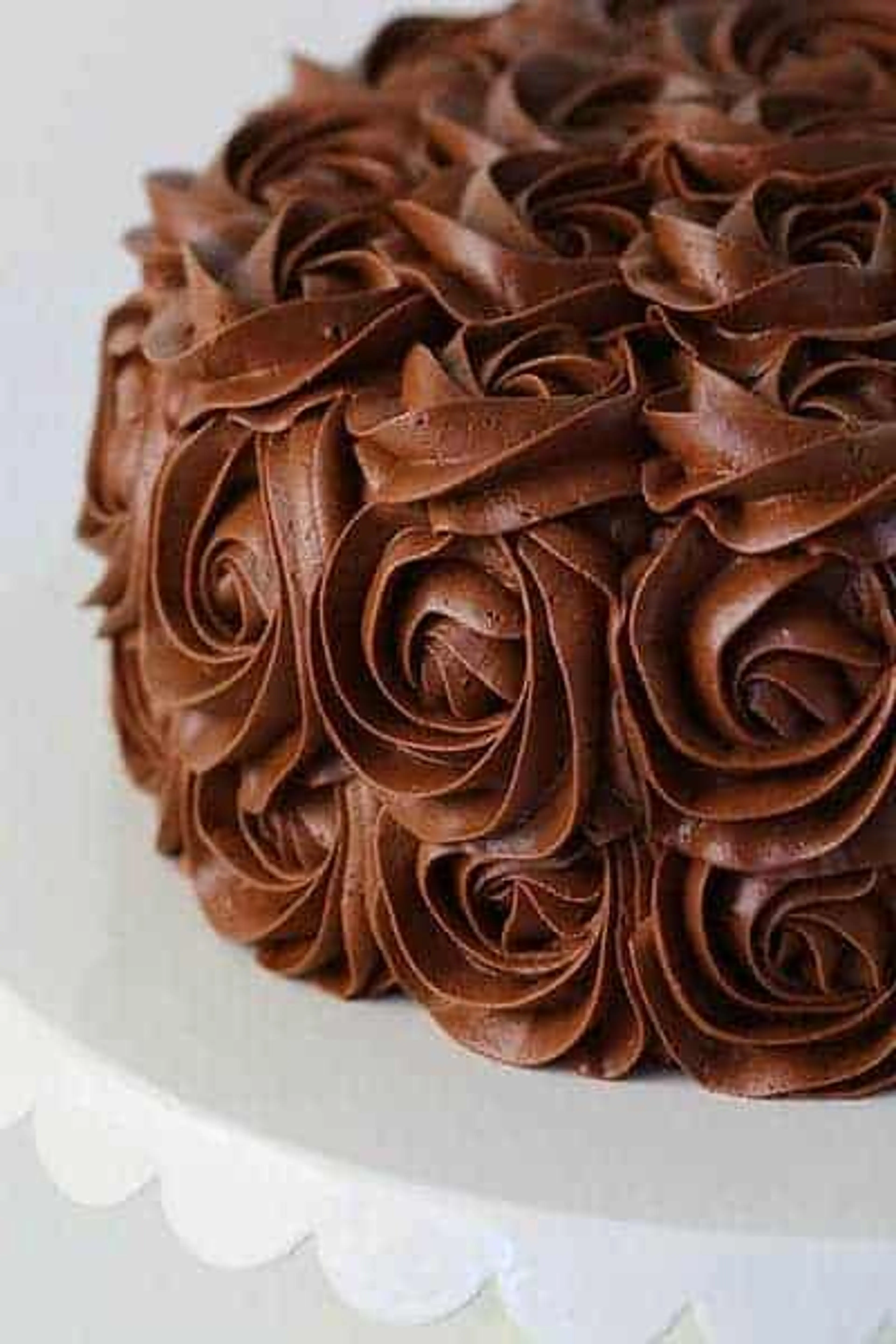 Whipped Chocolate Buttercream Frosting