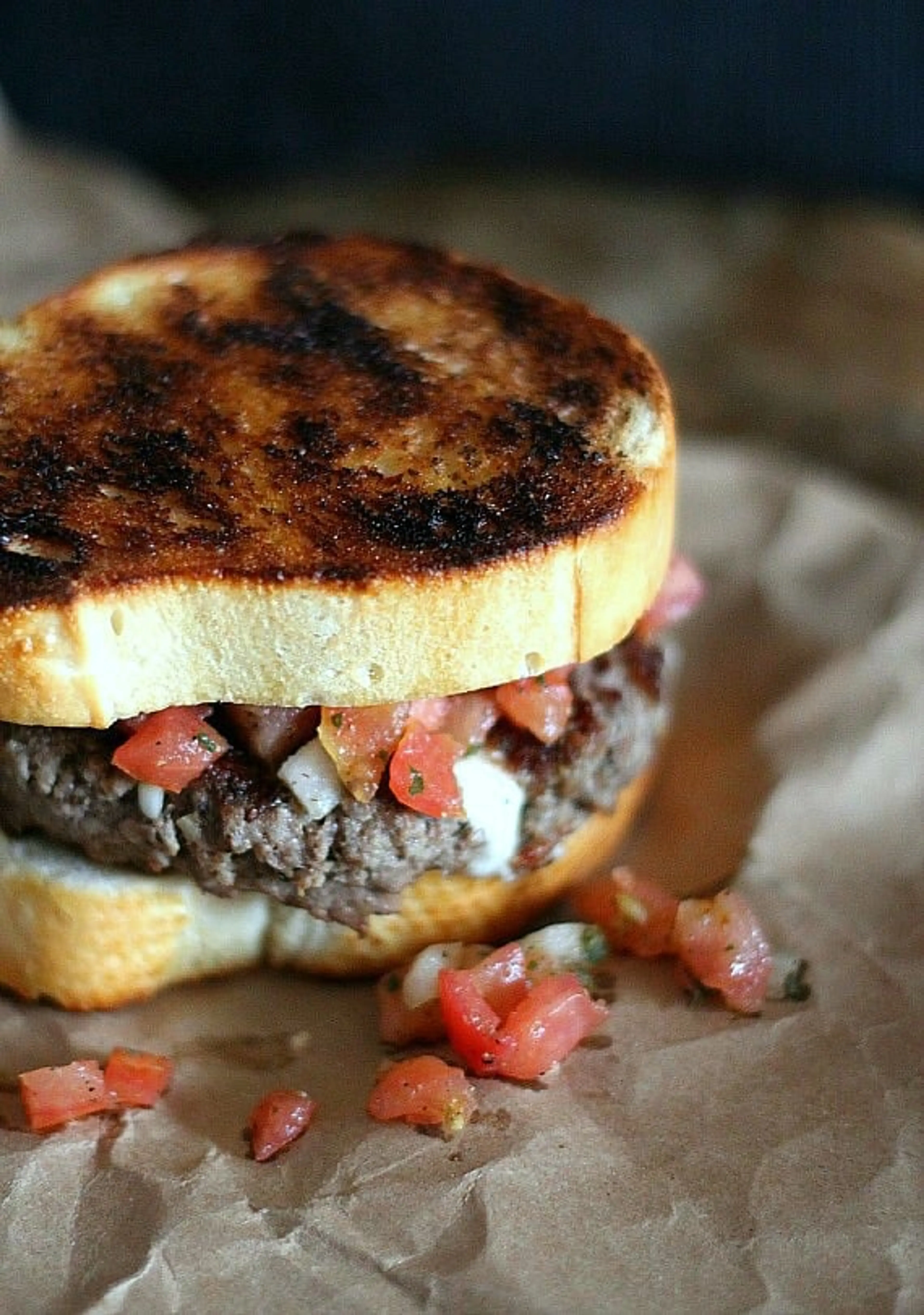 Bruschetta Burger Recipe