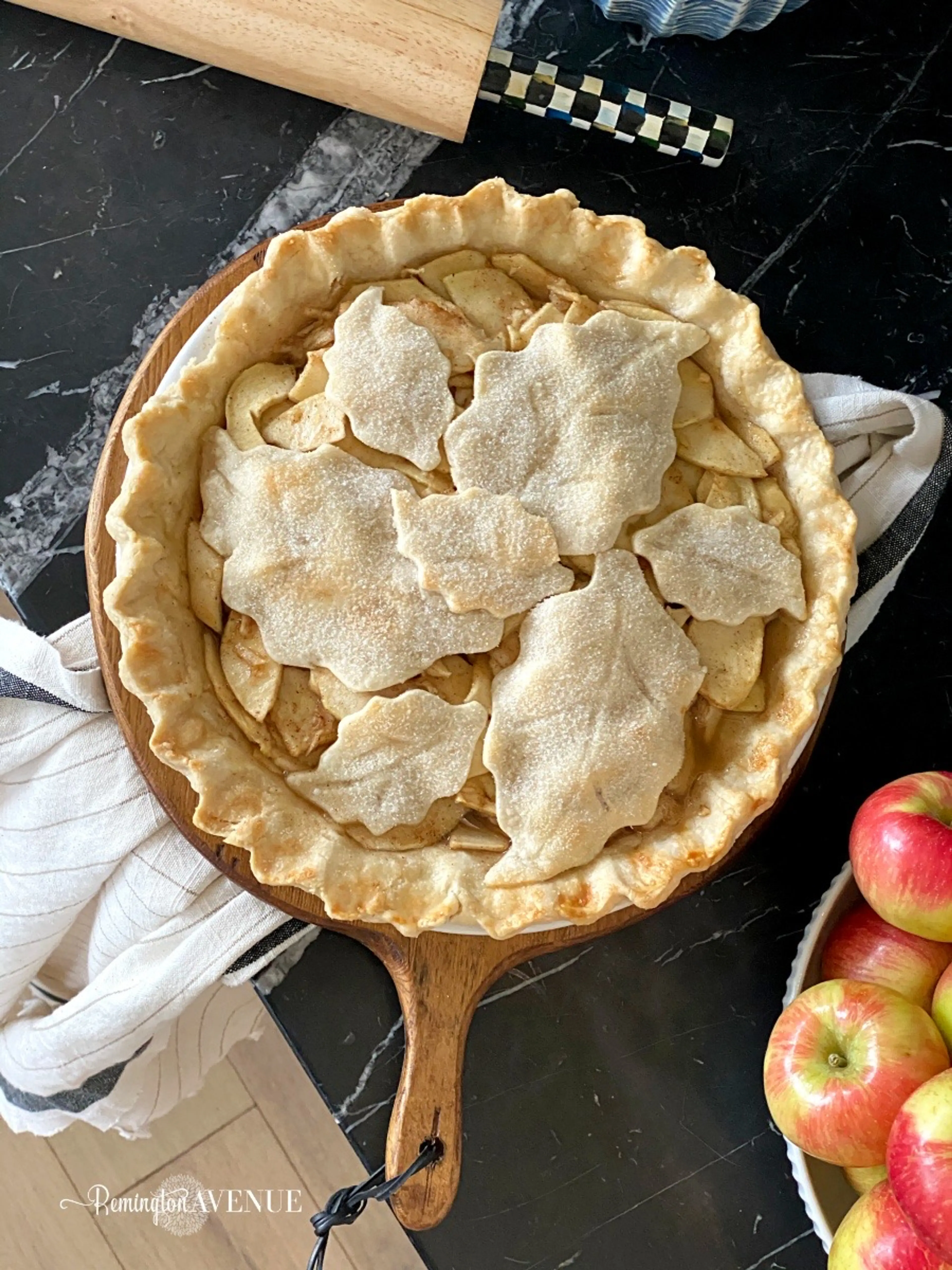 Perfect Double Pie Crust & Apple Pie Recipe