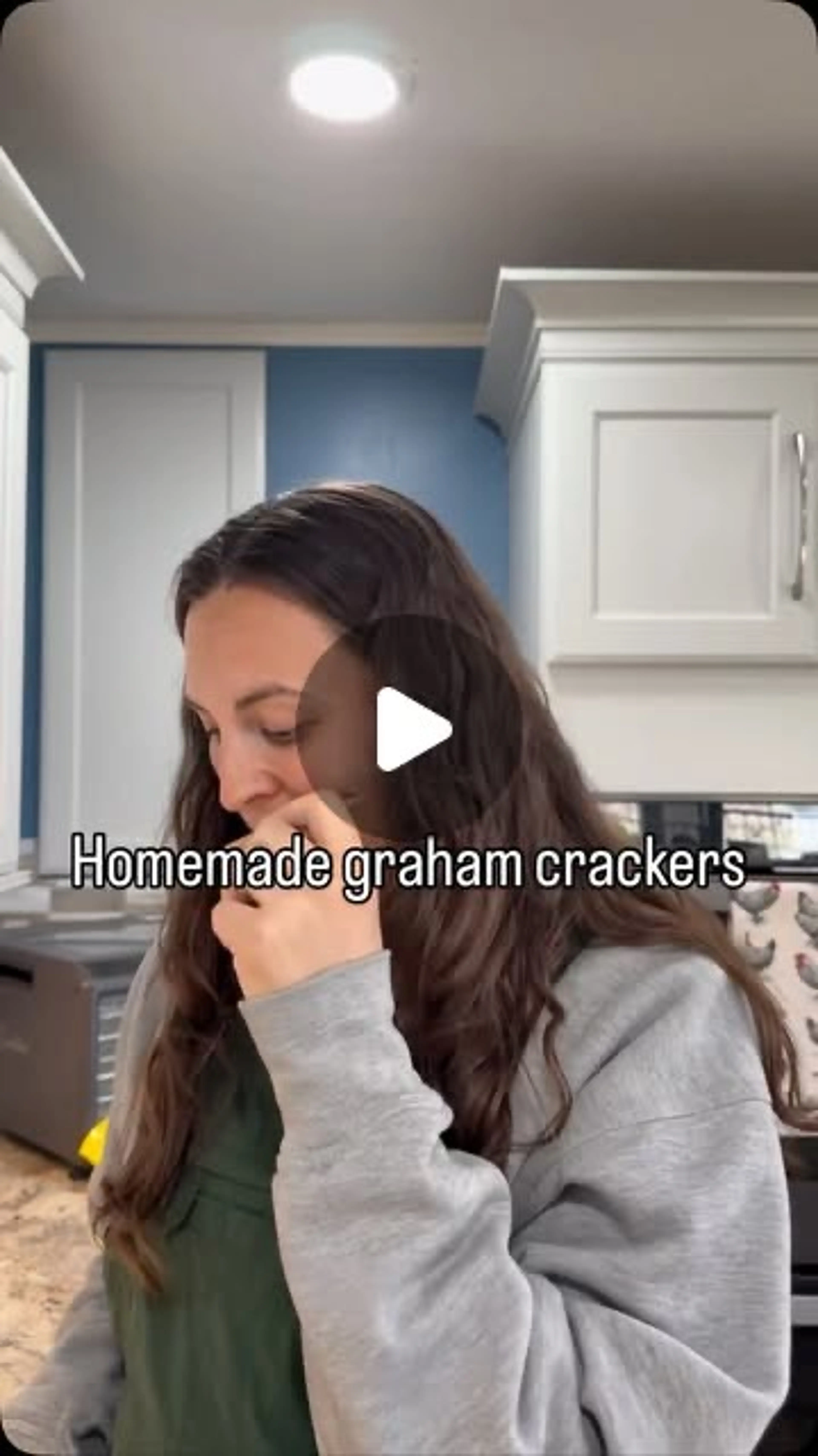 Homemade Graham Crackers! or Cut Them Up into Little Squares