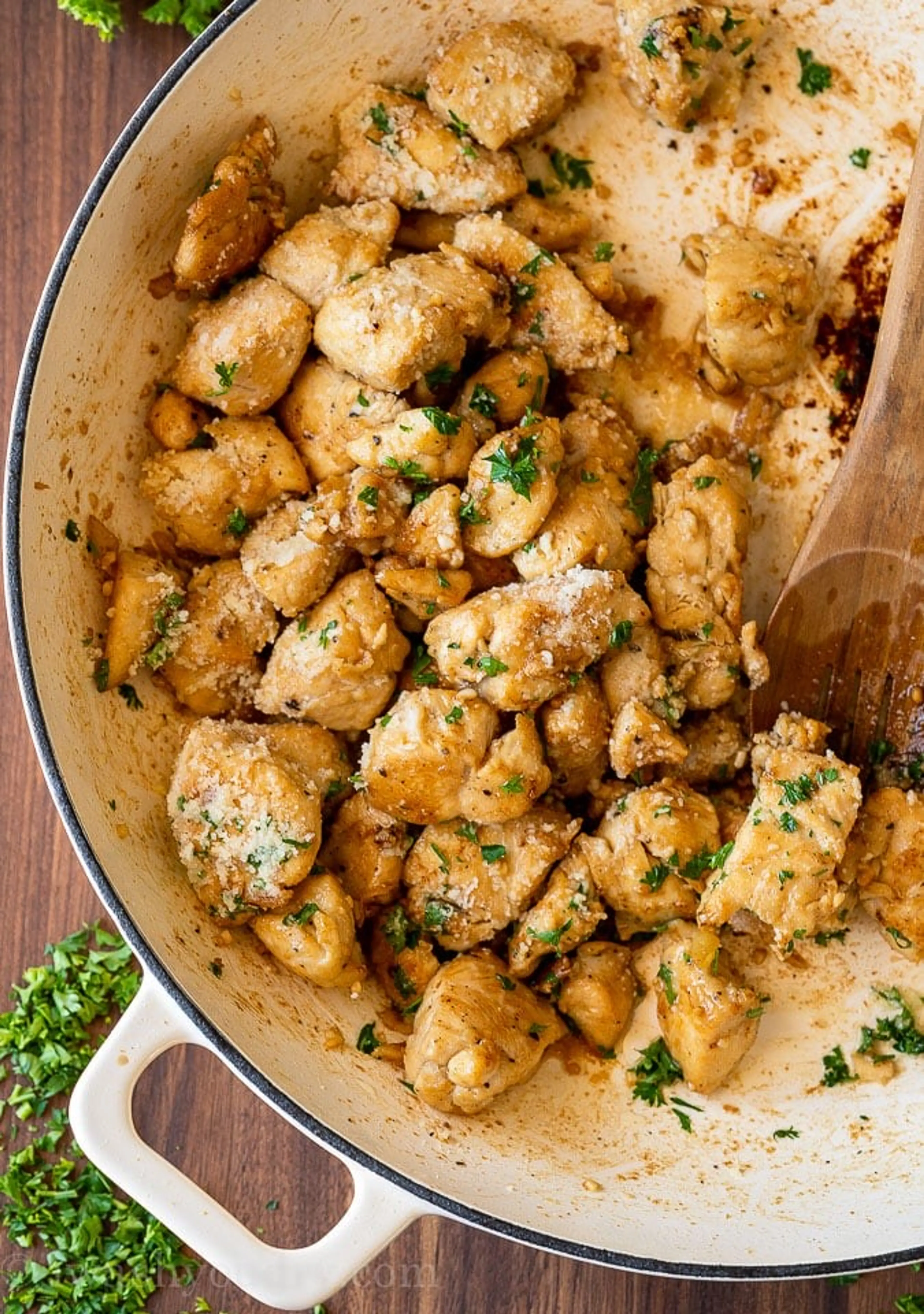 Garlic Parmesan Chicken Bites