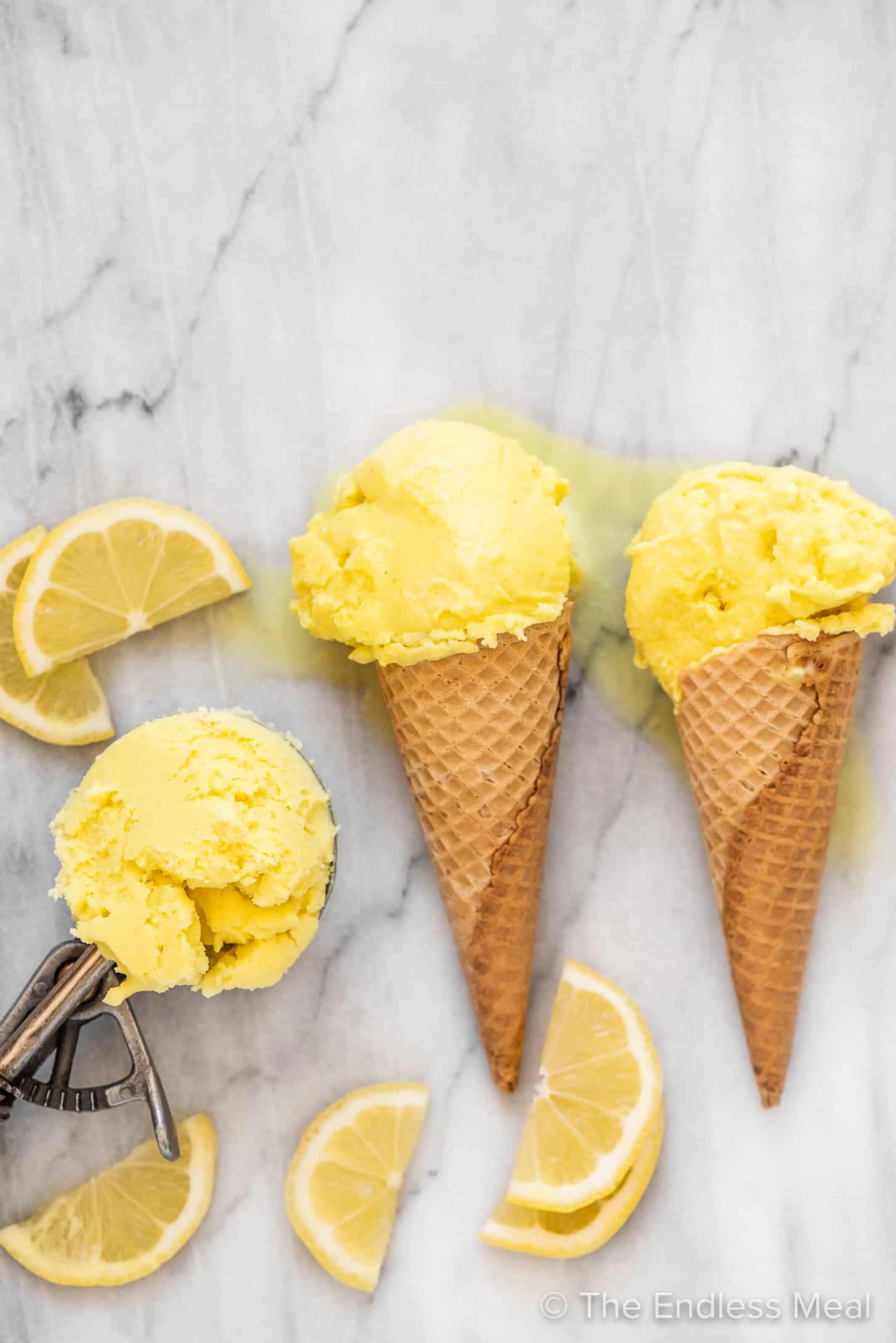 Coconut Lemon Ice Cream