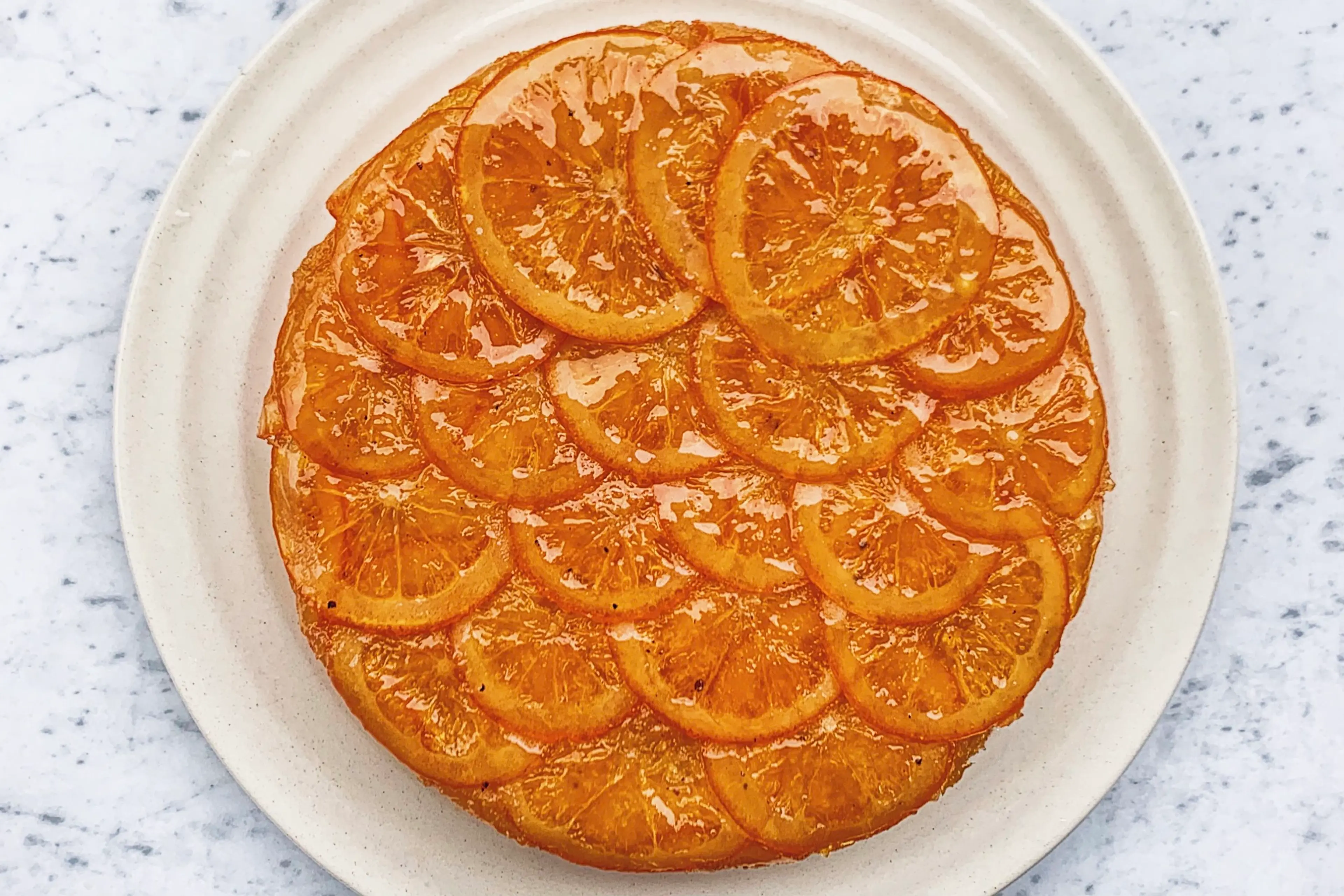 Orange-Cardamom Olive Oil Cake
