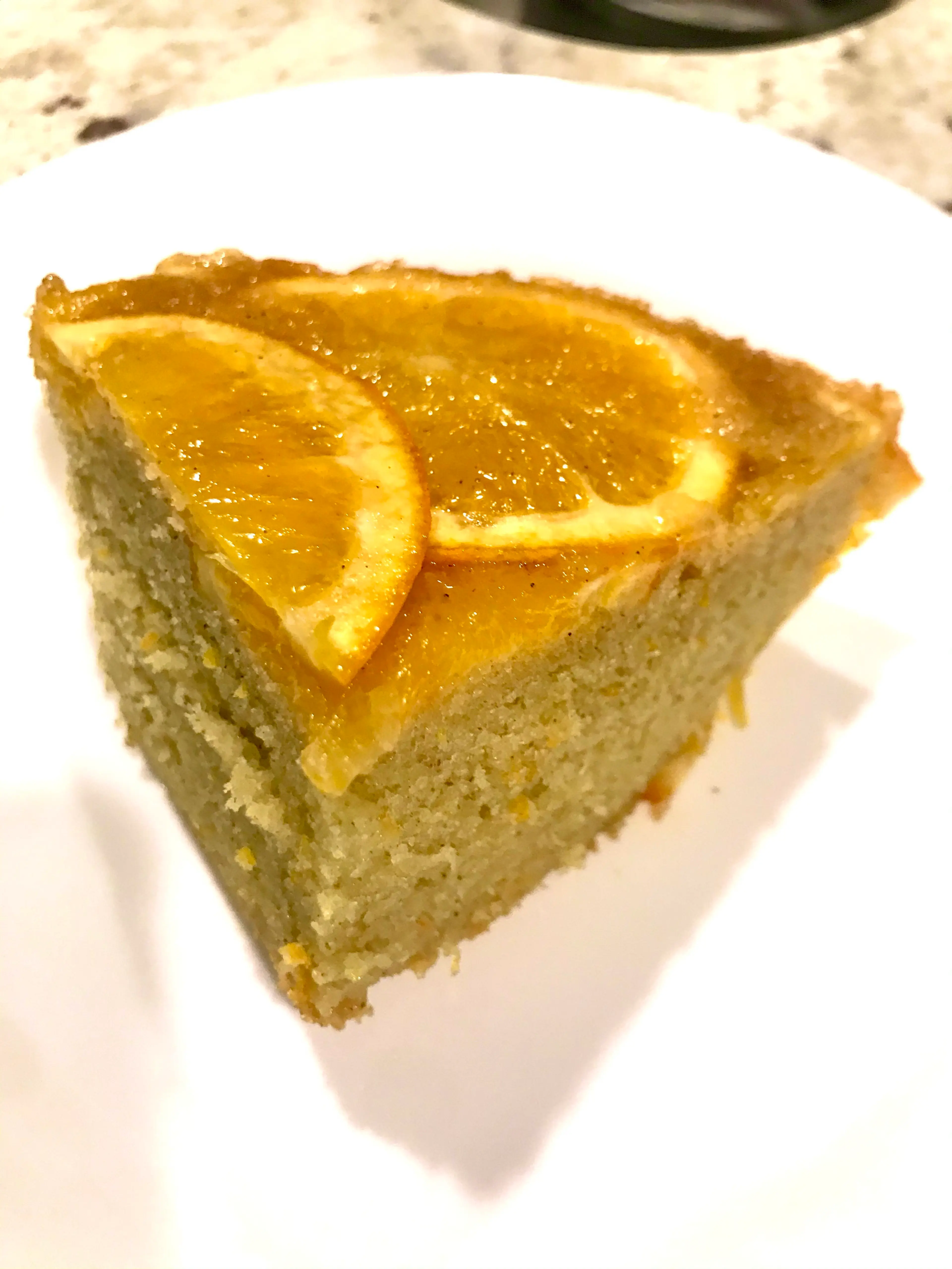 Orange-Cardamom Olive Oil Cake