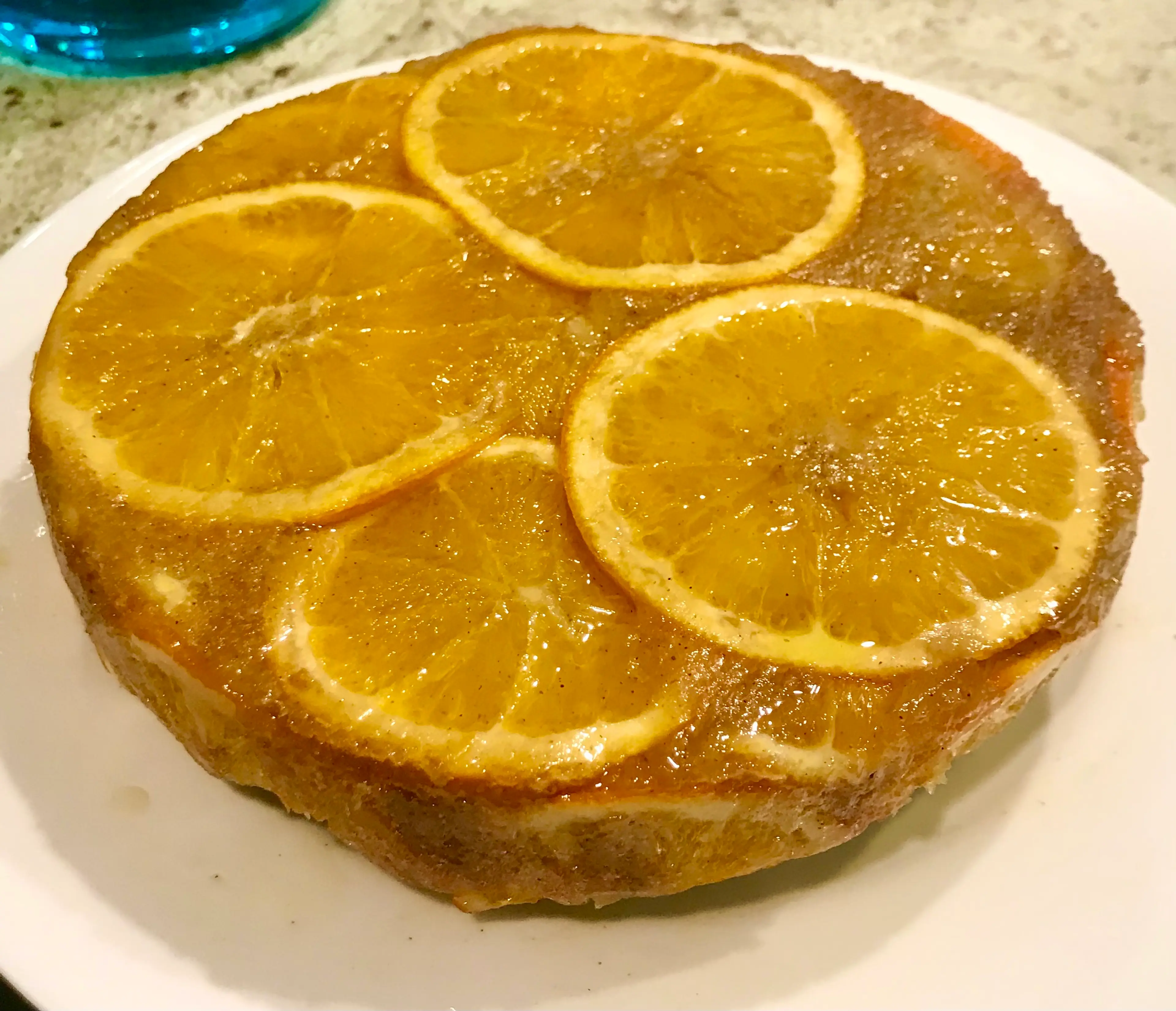 Orange-Cardamom Olive Oil Cake