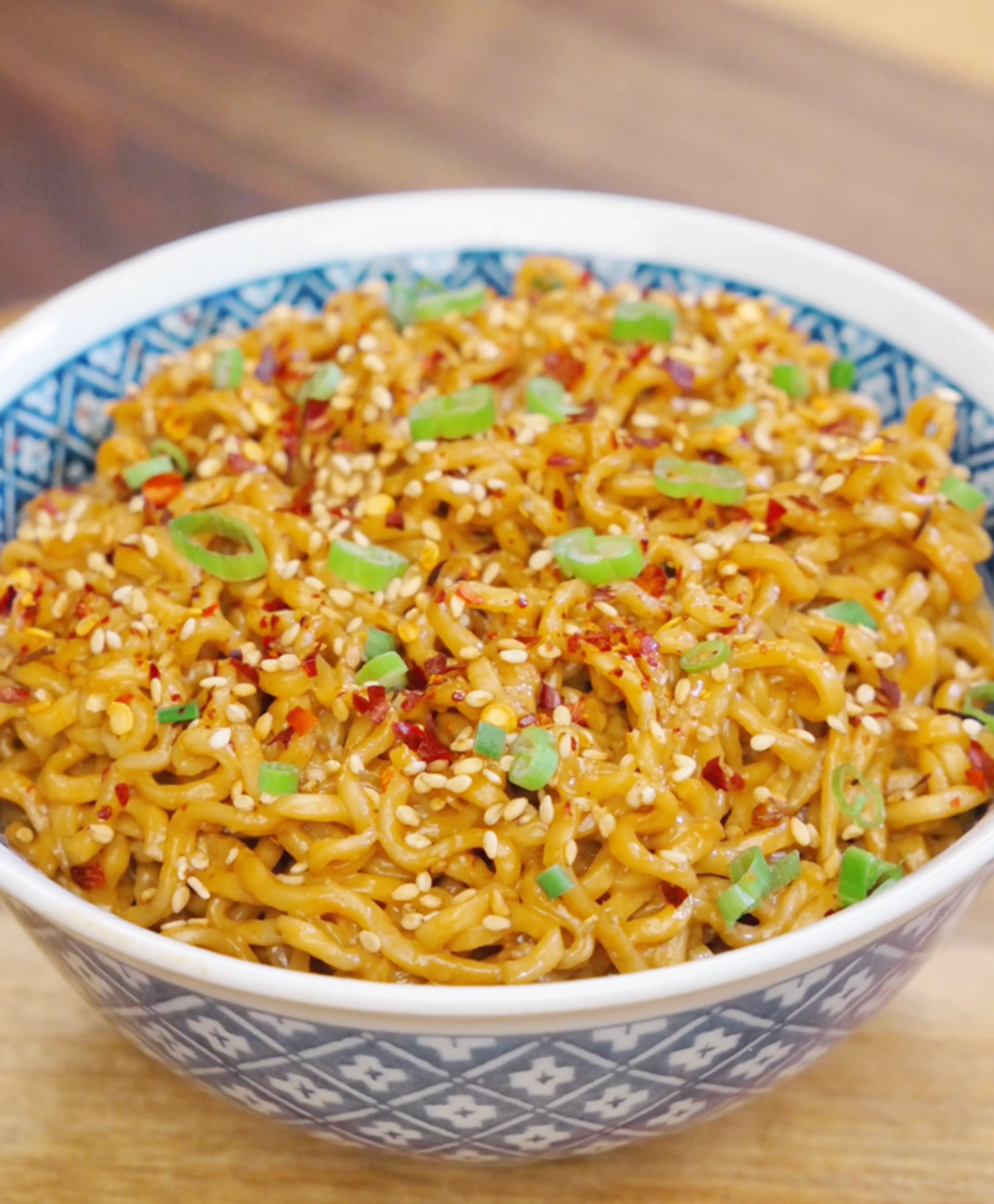 Garlic Peanut Butter Noodles