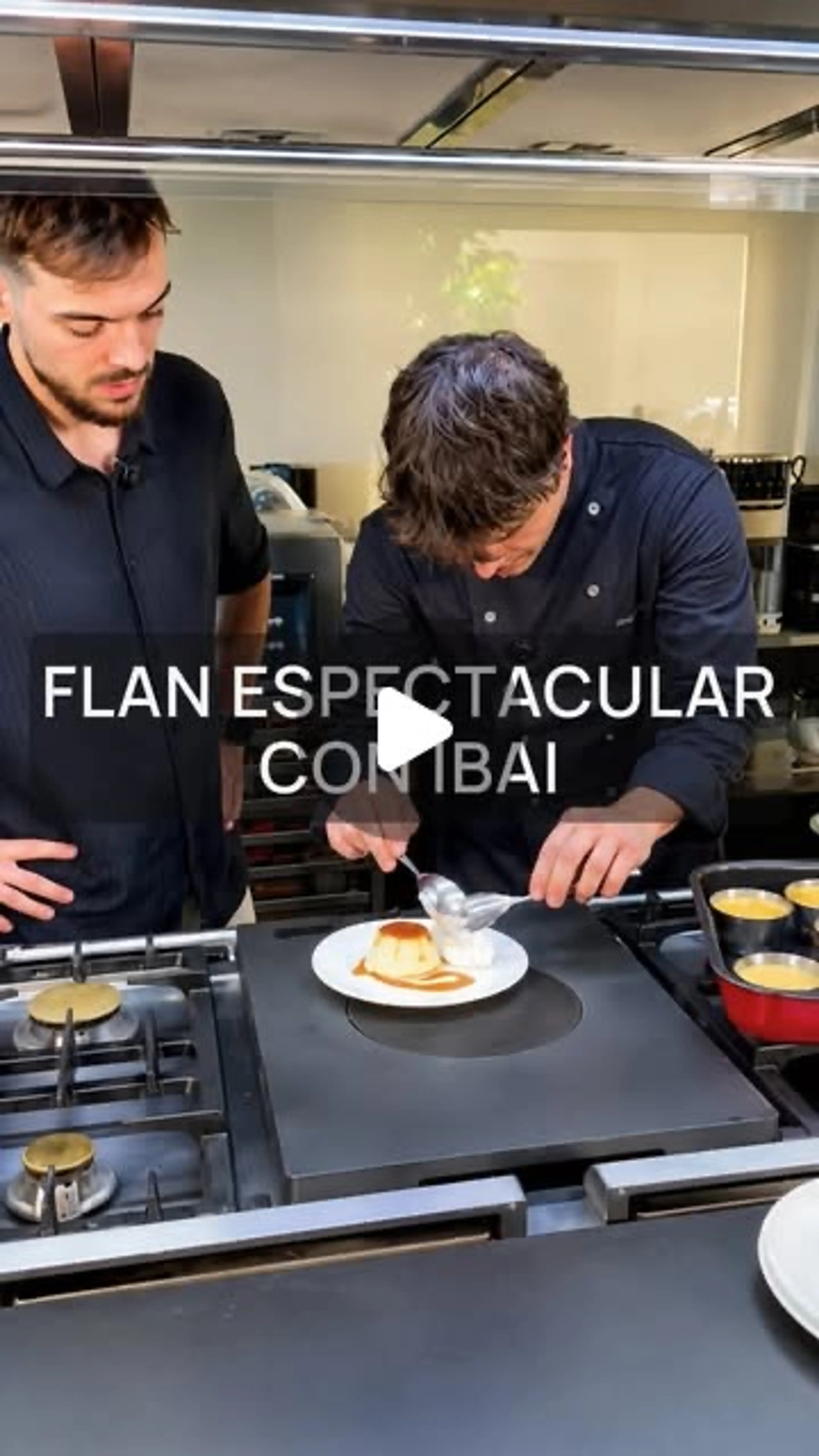 Flan Con Nata