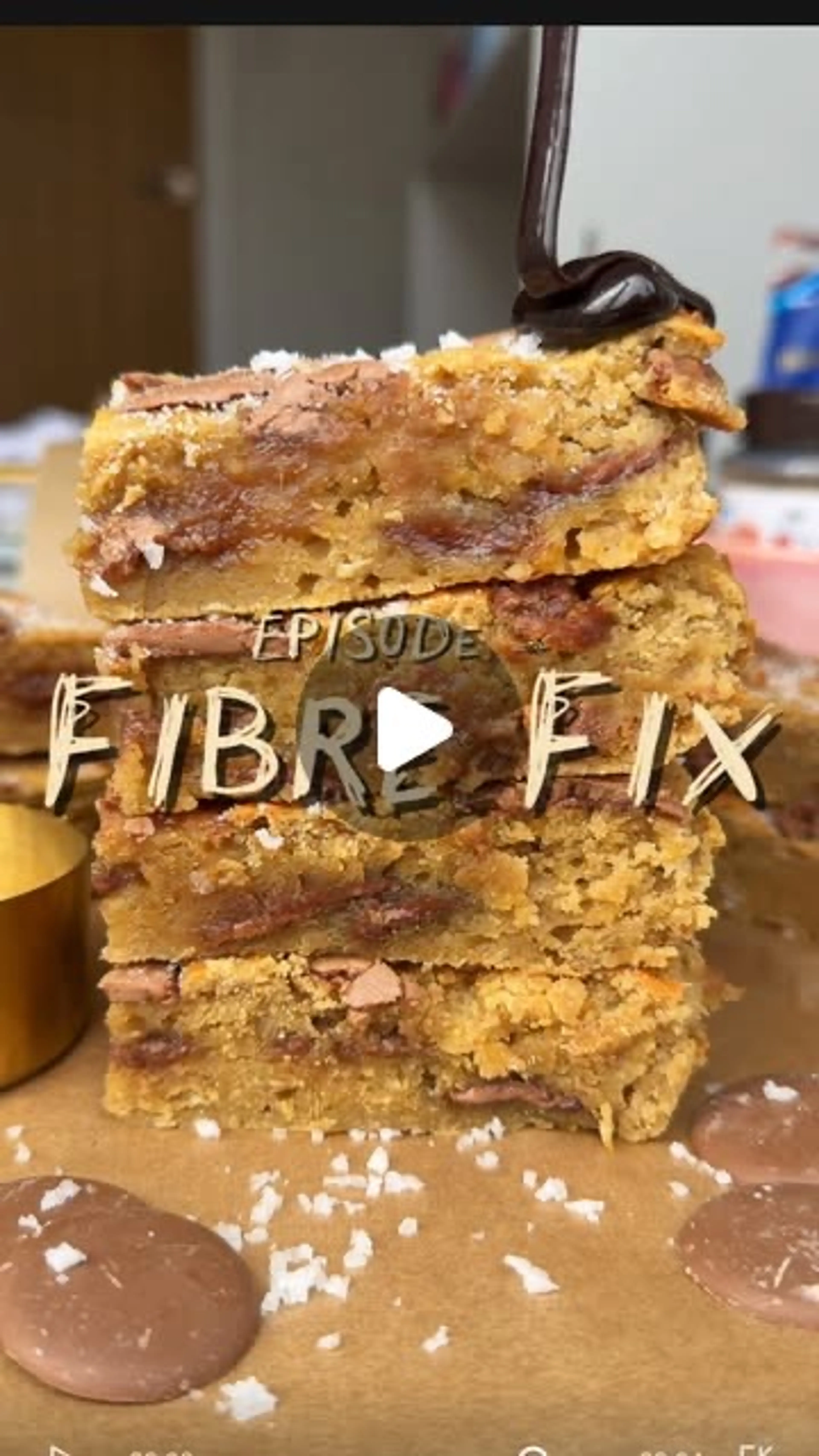 Fibre Fix, Episode 3: Chocolate Button Cookie Slices
