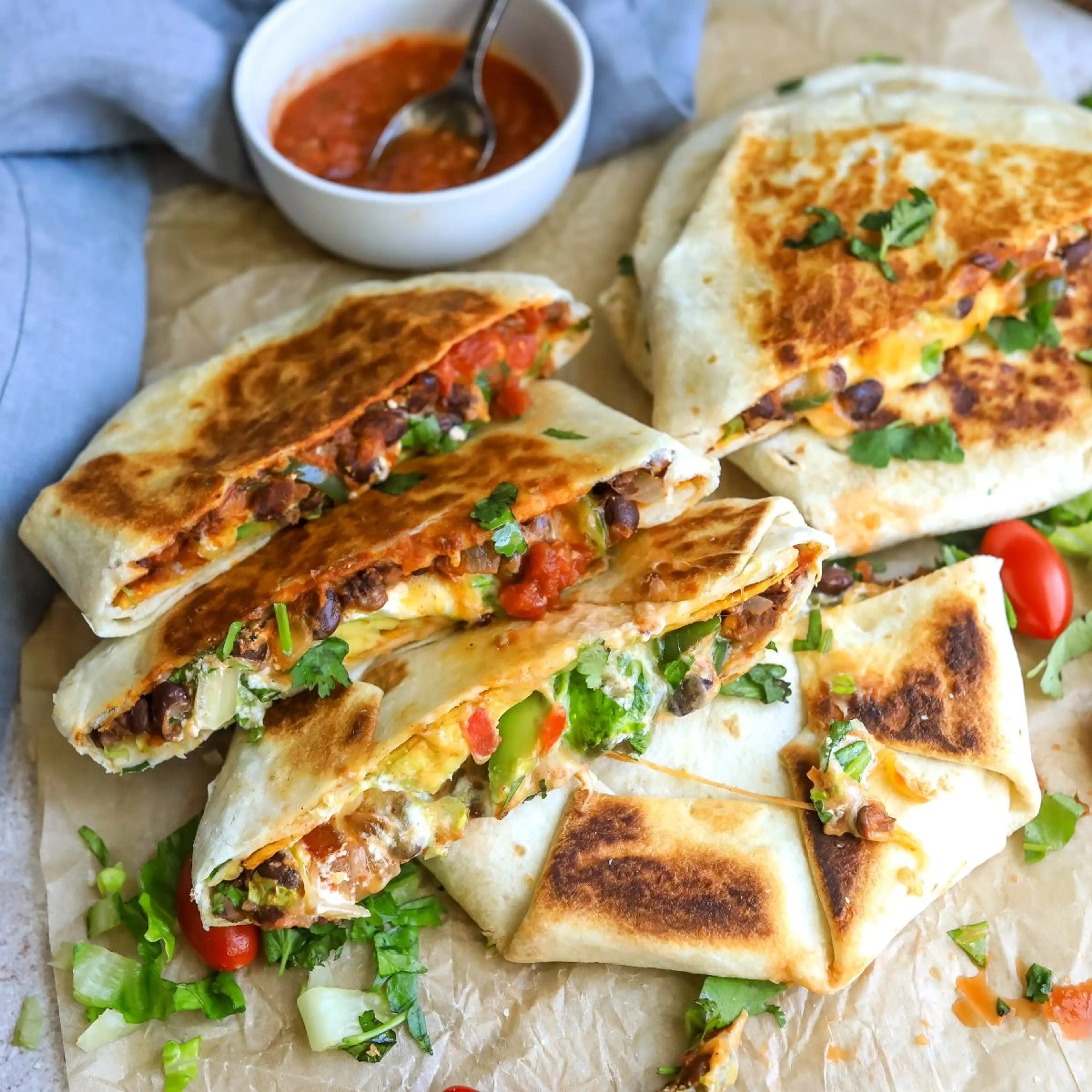 Black Bean Crunchwrap Supreme