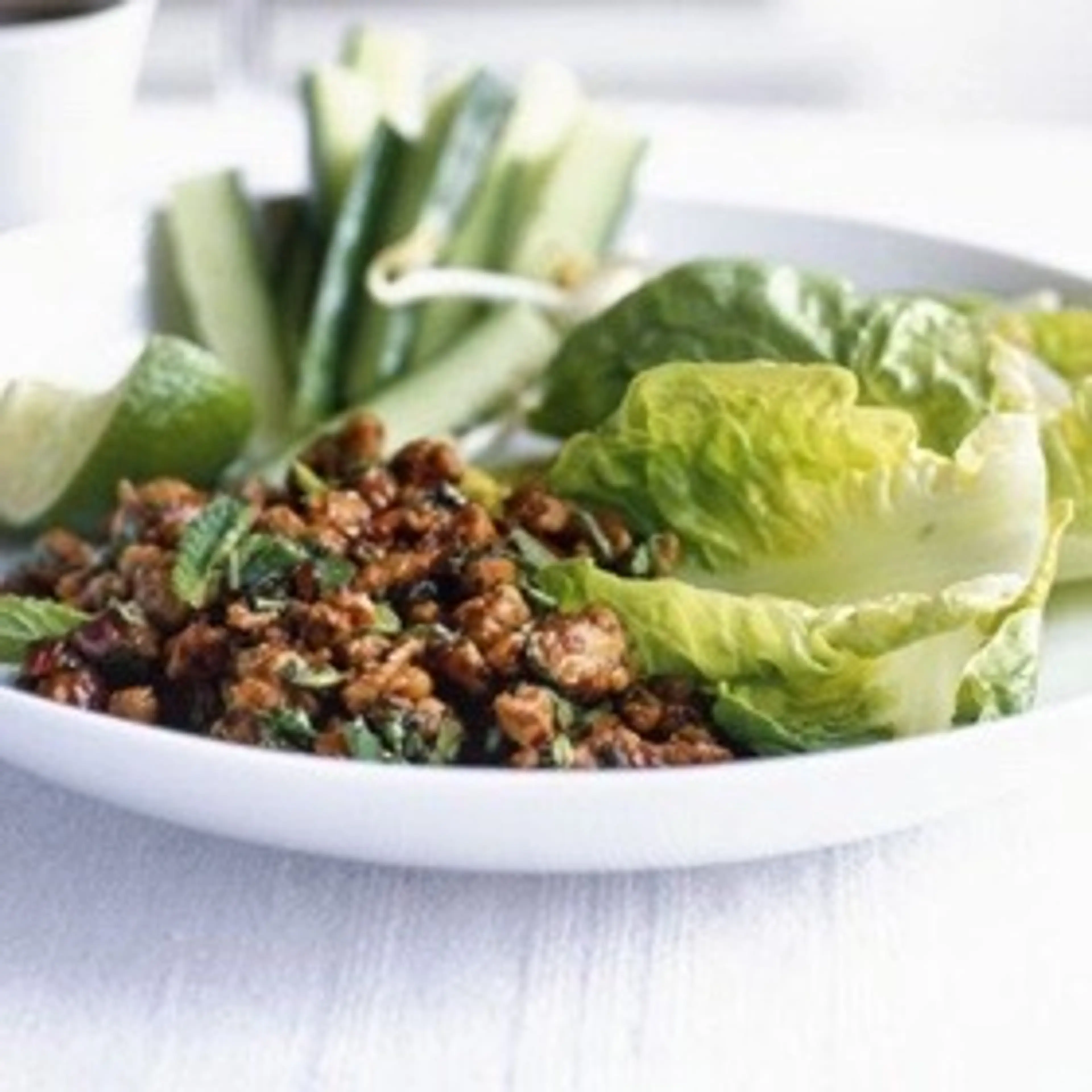 Thai minced chicken salad