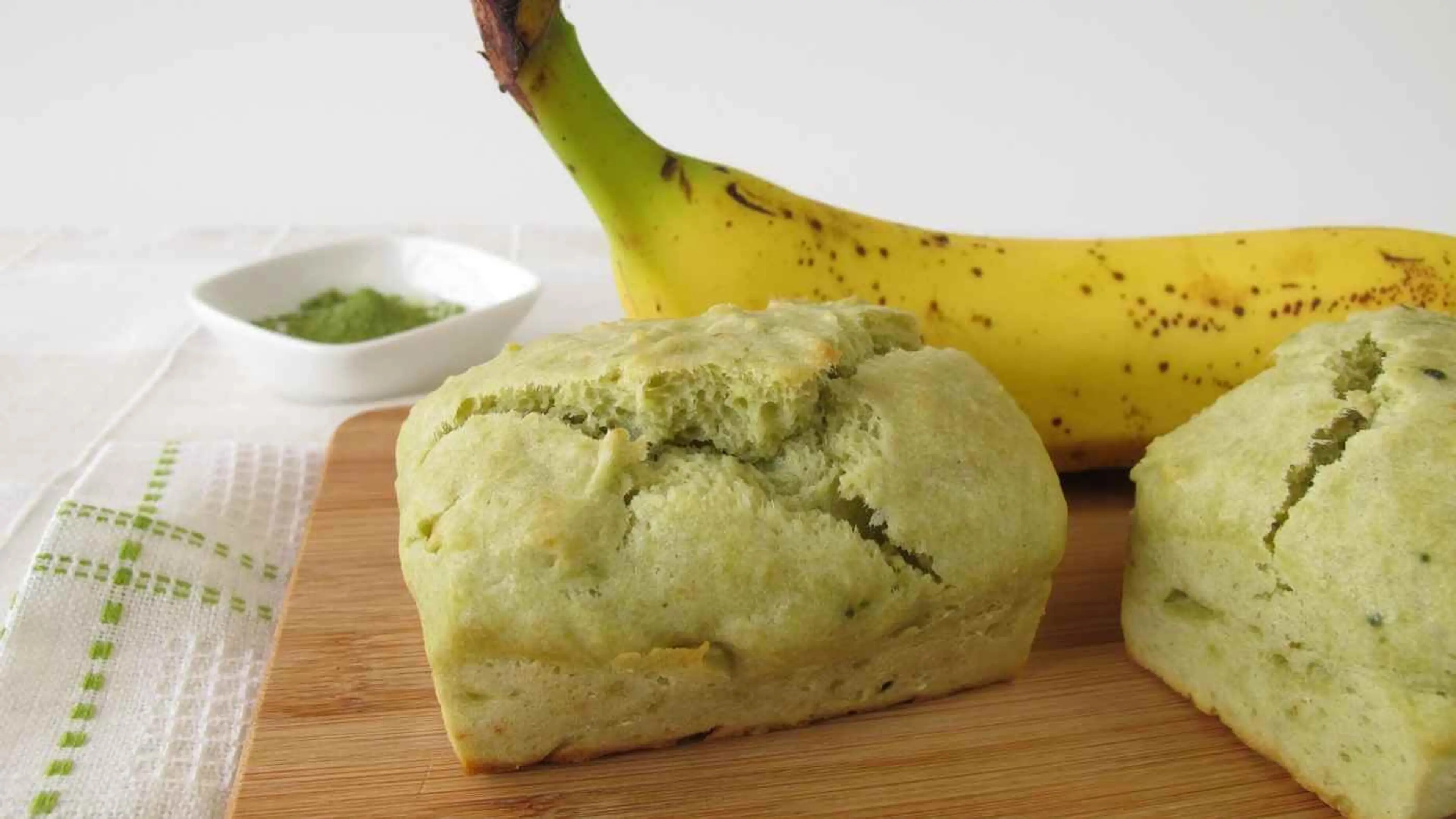 Matcha Banana Bread