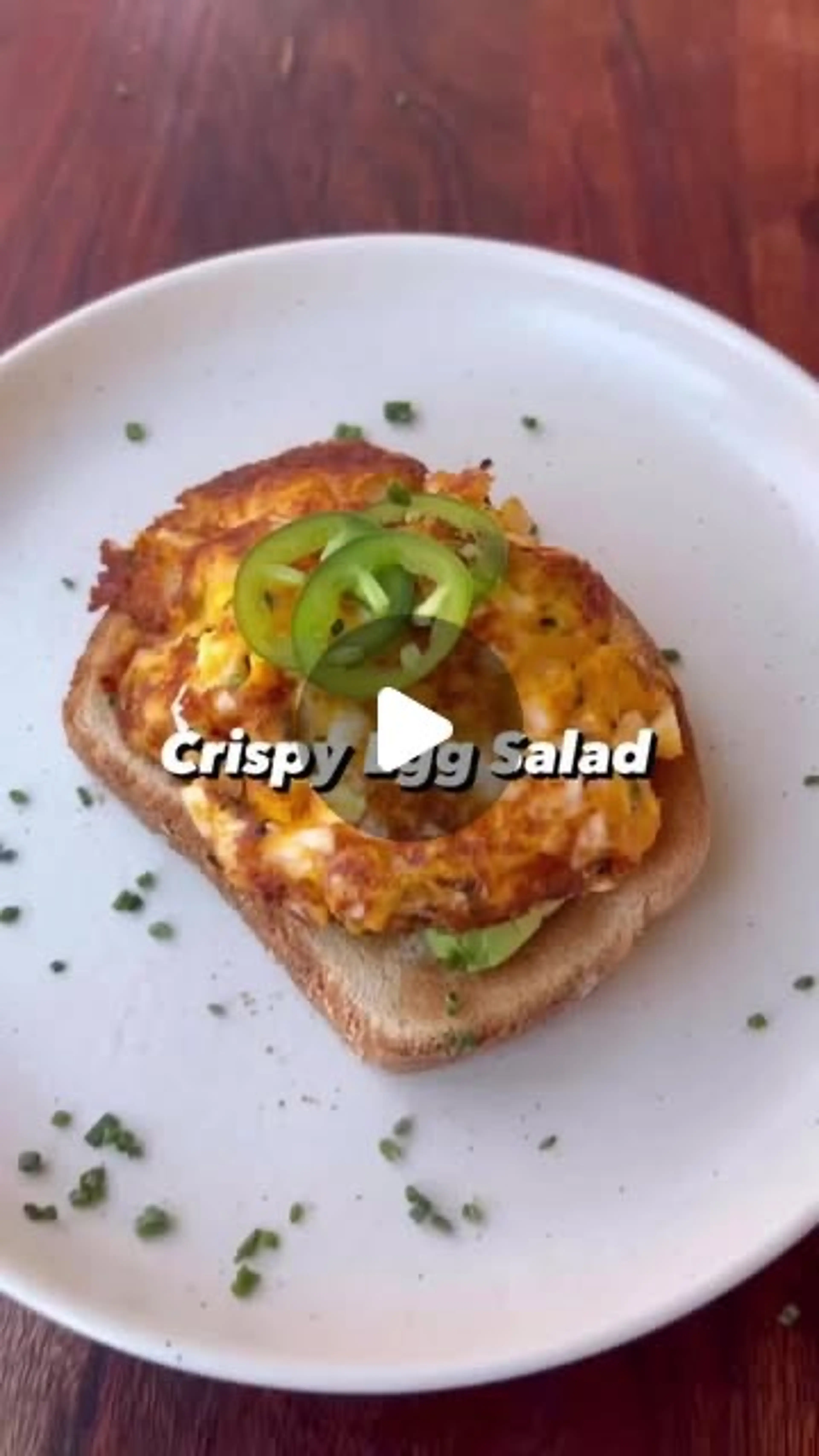 Crispy Egg Salad