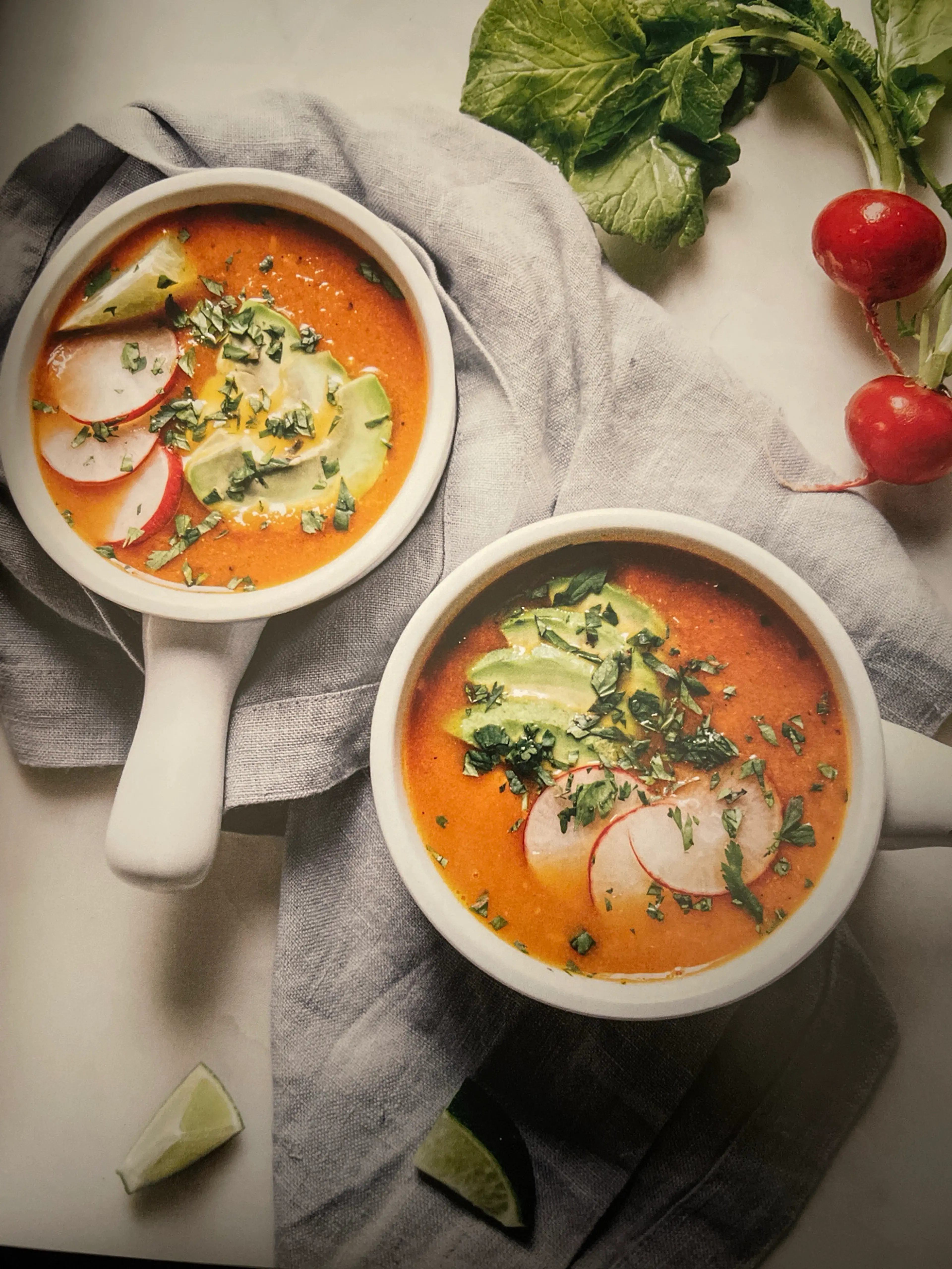 Creamy Tortilla-Less Soup