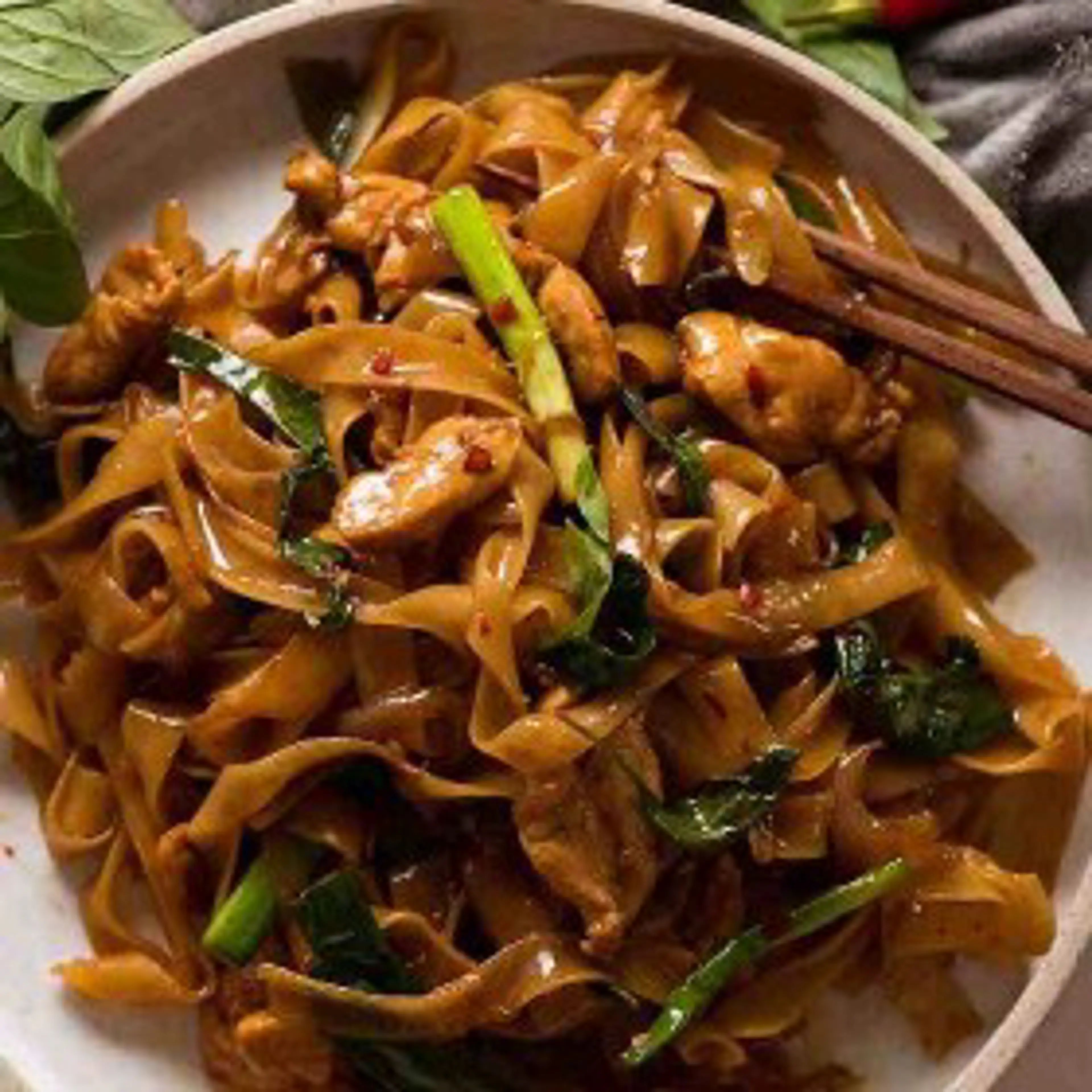 Thai Drunken Noodles (Pad Kee Mao)