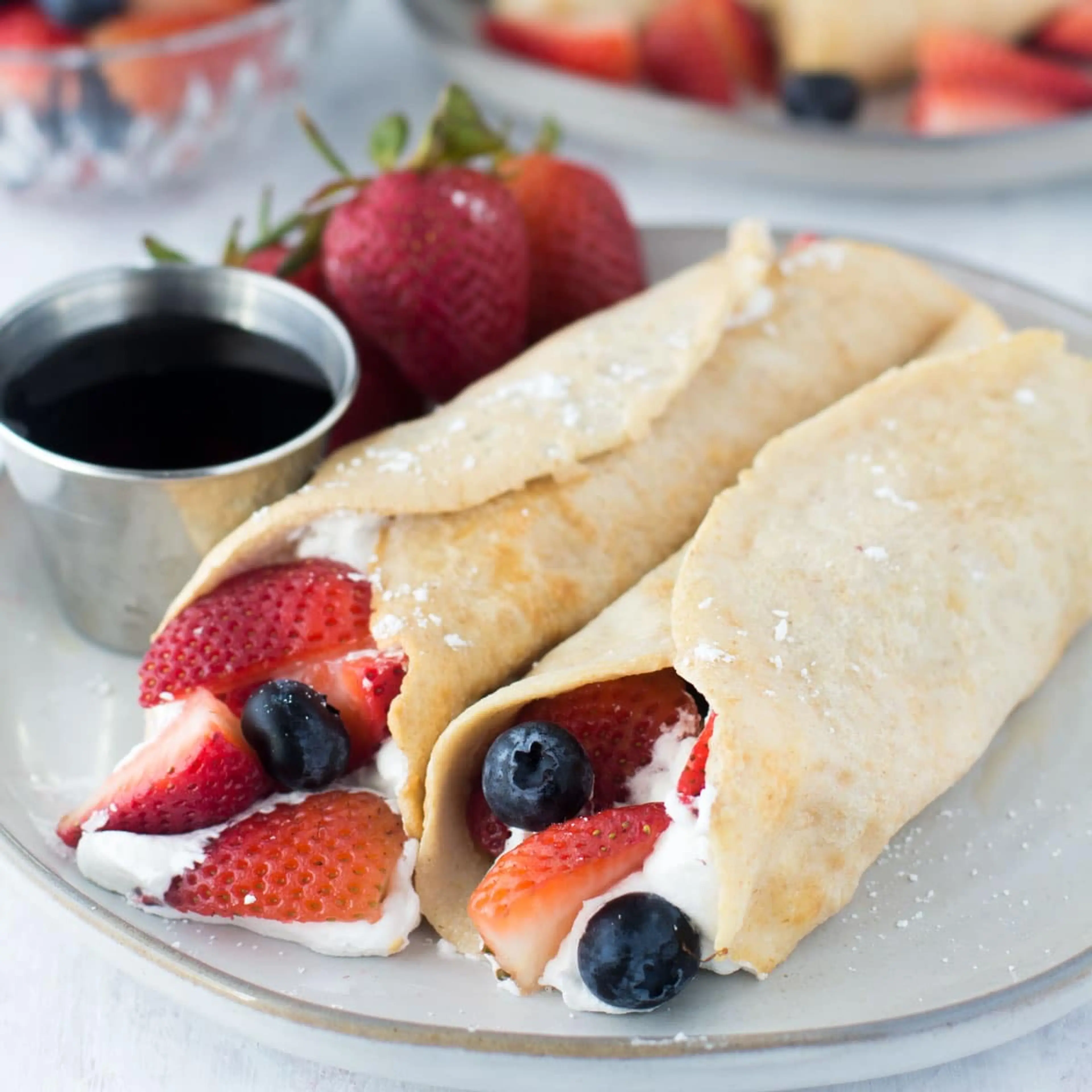 Egg White Crepes