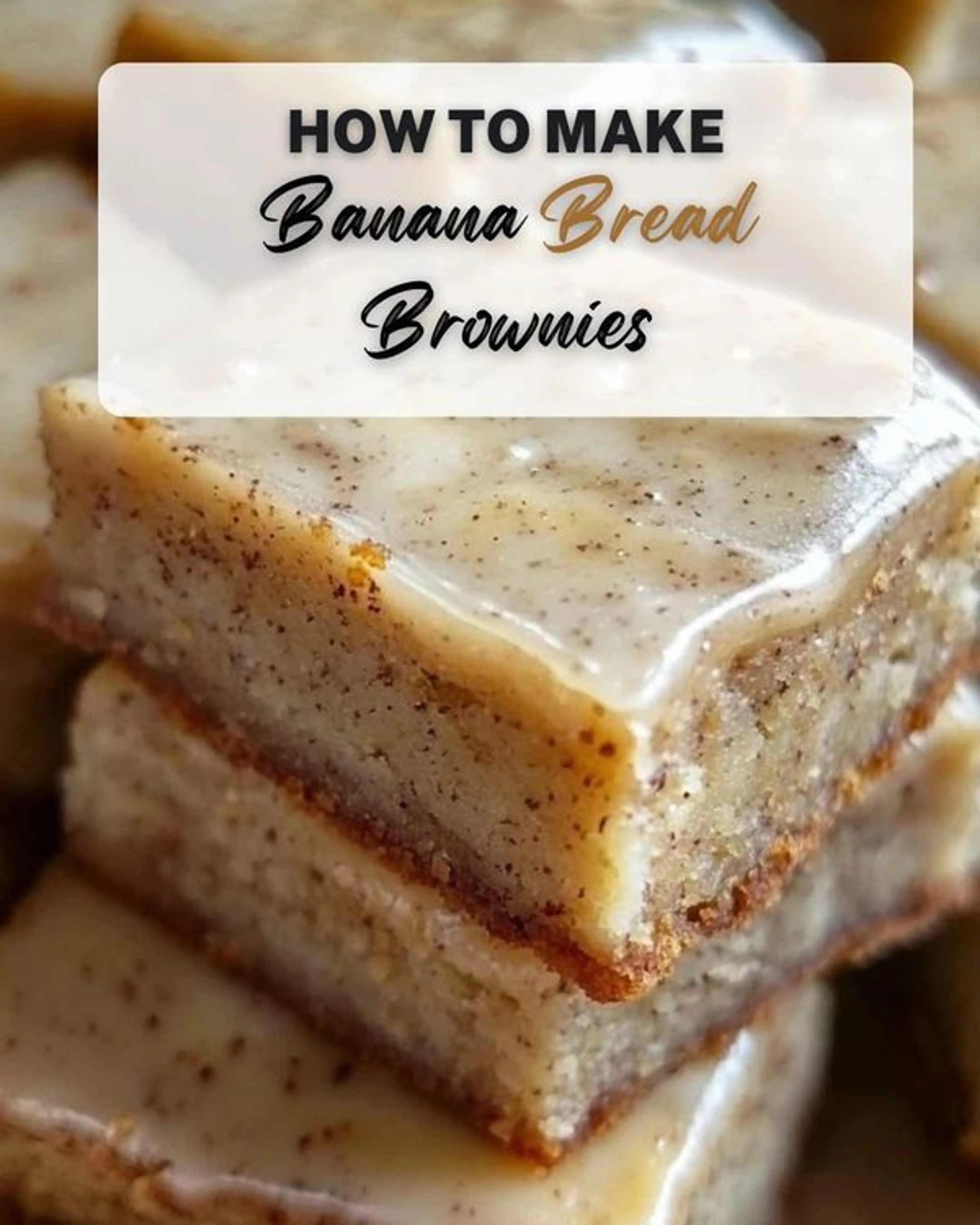 Banana Bread Brownies