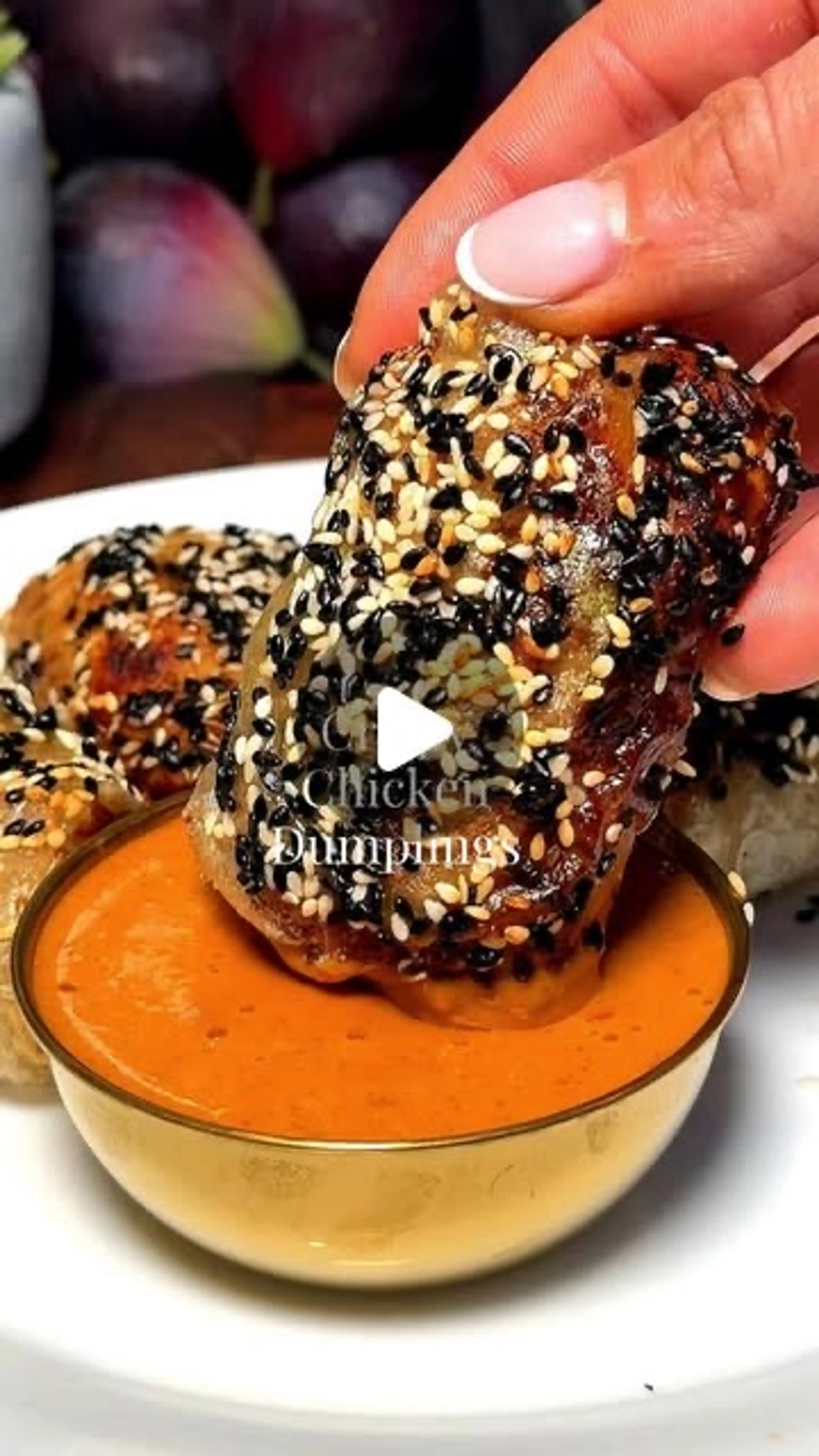 Crispy Chicken Rice Paper Dumplings