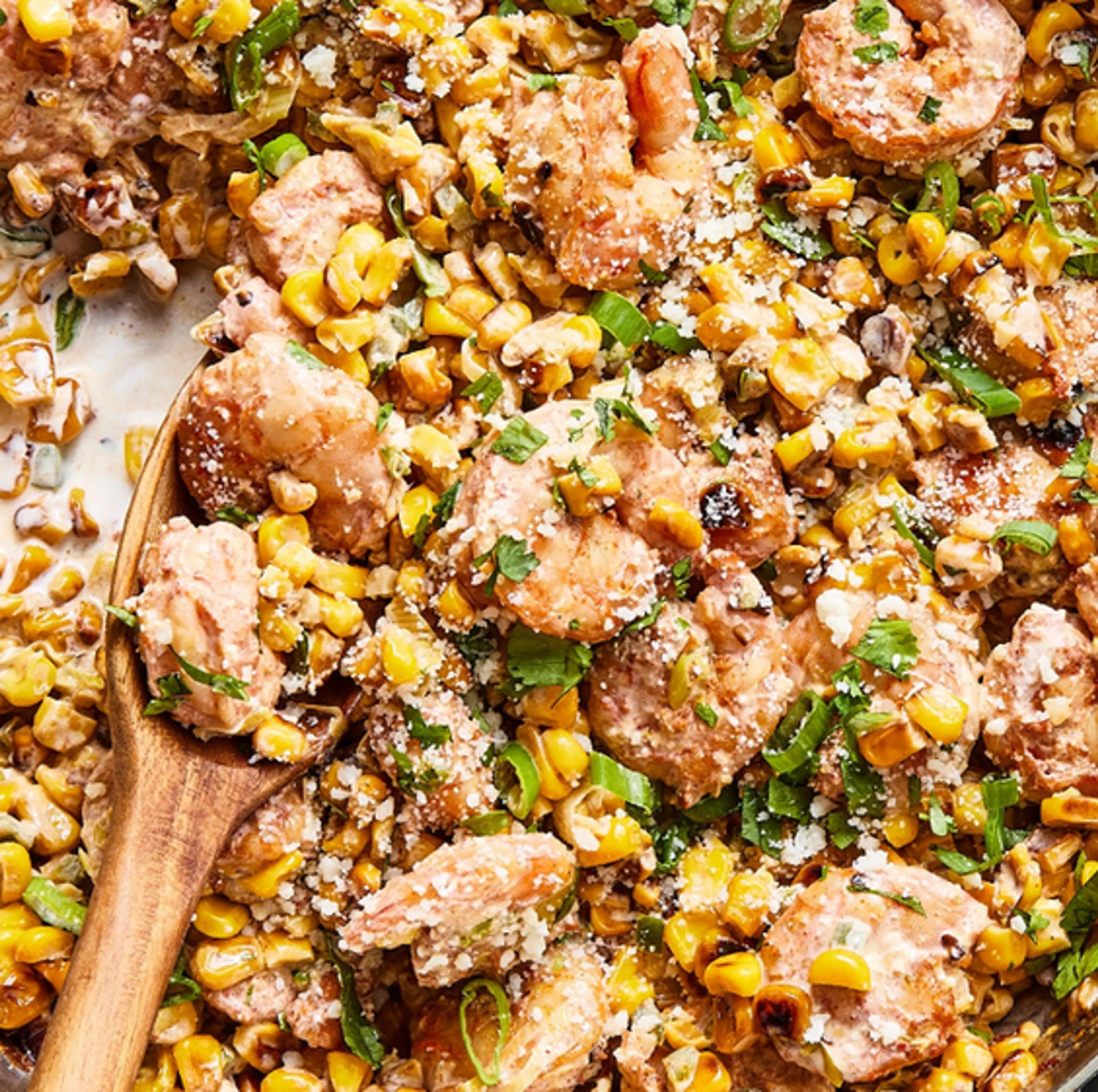 Shrimp Street Corn Skillet